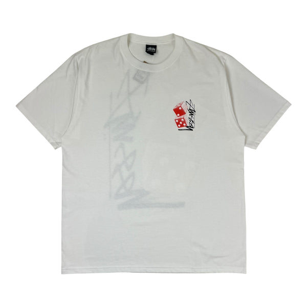 Stussy Tall Dice T-Shirt White