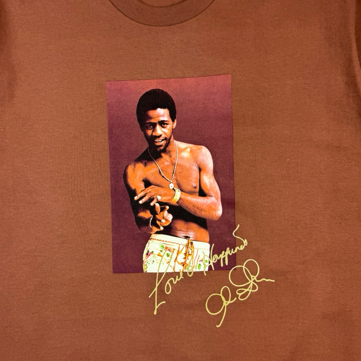 Supreme Al Green Tee Brown