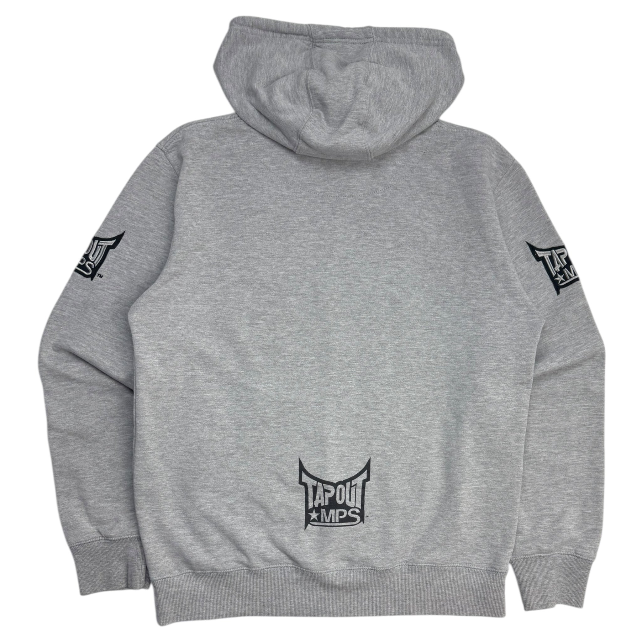 Y2K Tapout Embroidered Mall Goth Thermal Hood Hoodie