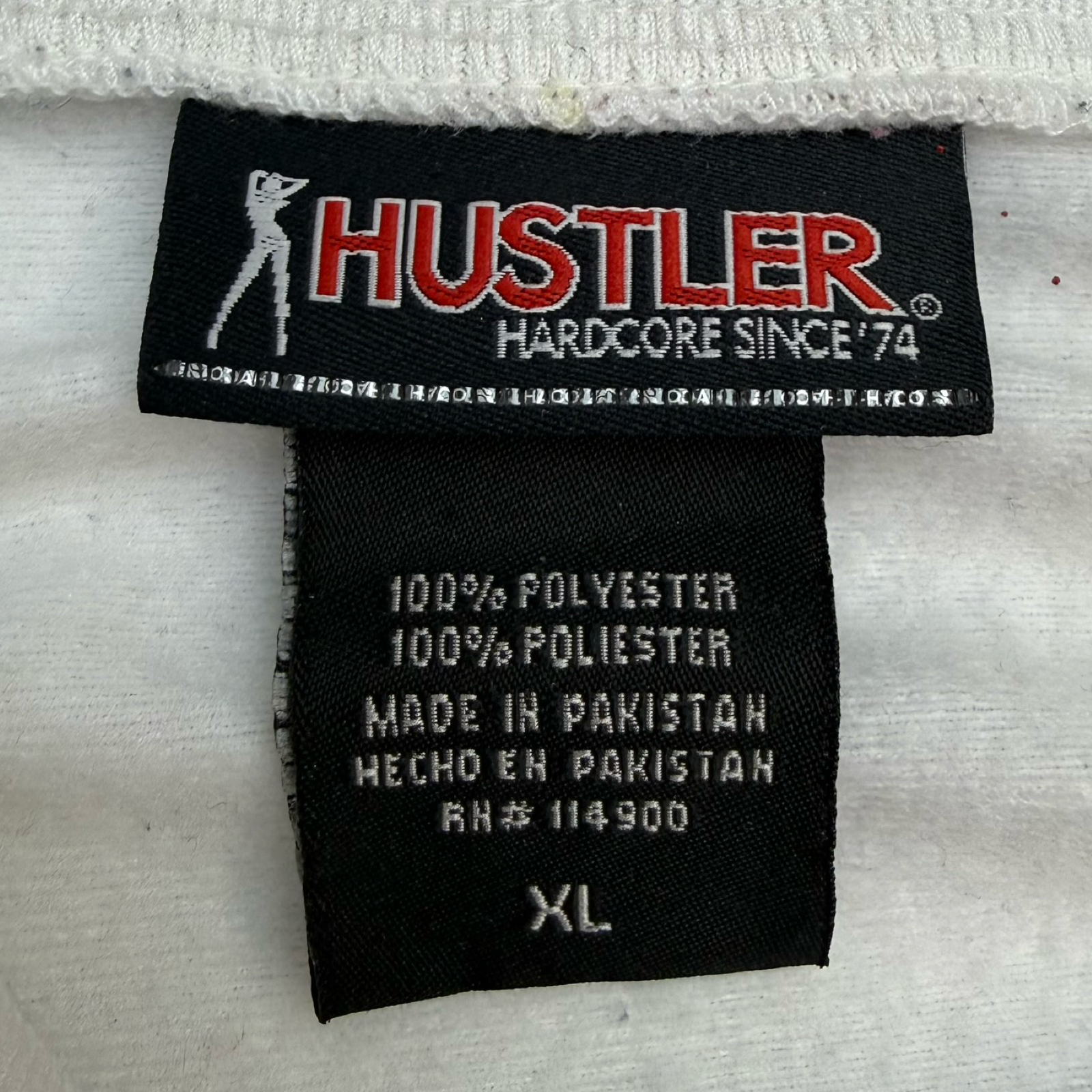 (W) Vintage Hustlers Cropped Track Jacket White/Pink