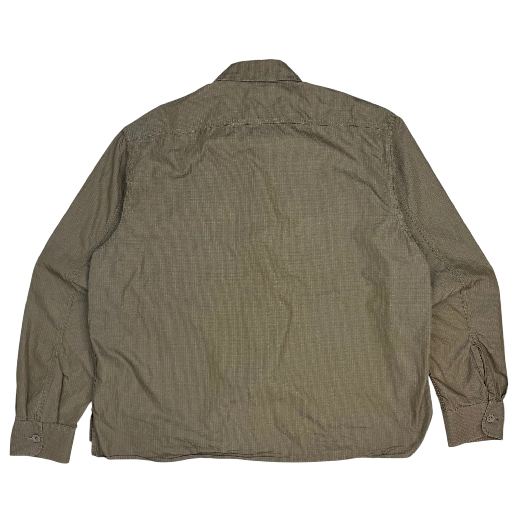 Our Legacy Military Base Shirt Olive Green