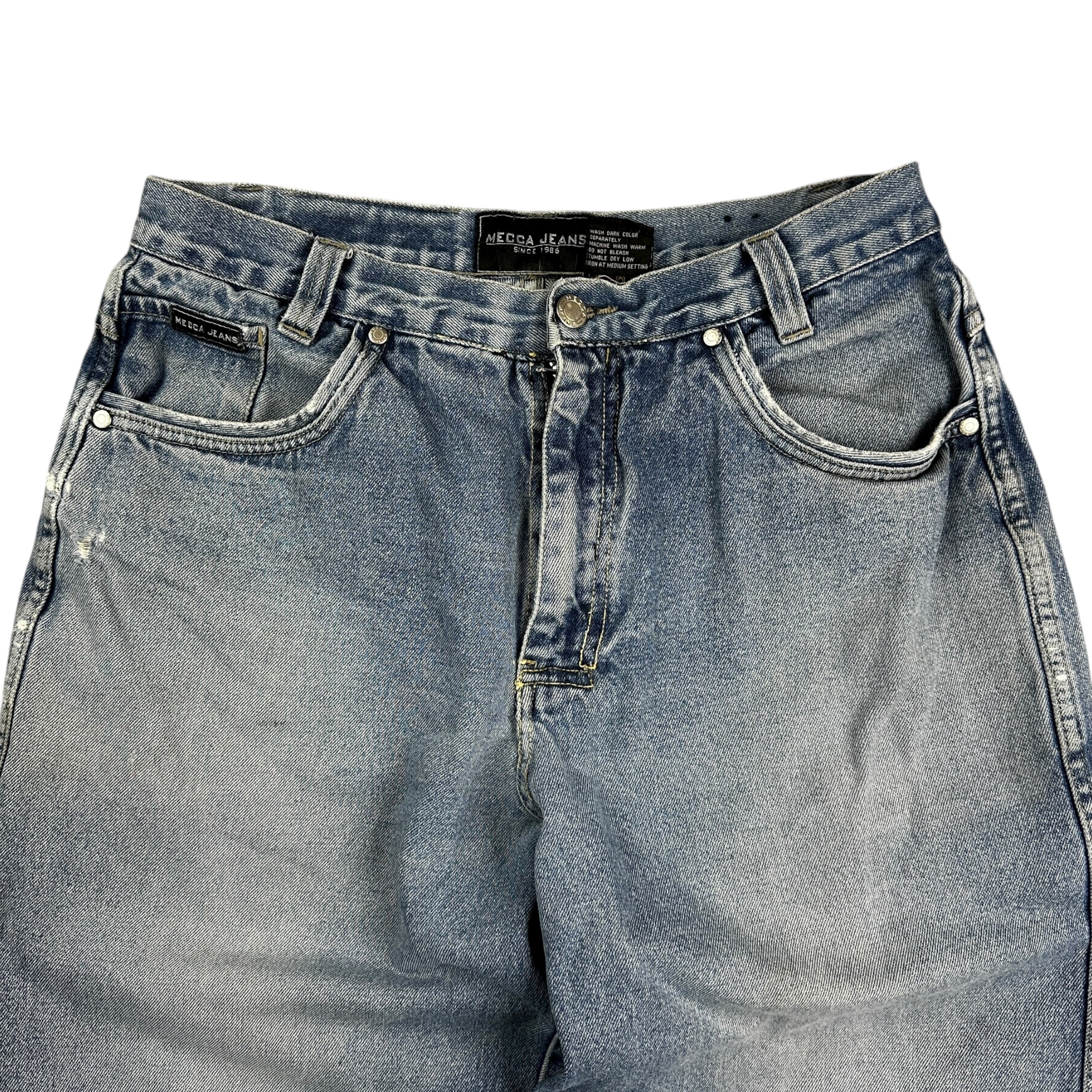 Vintage Mecca Jeans Big Pocket Light Wash Denim
