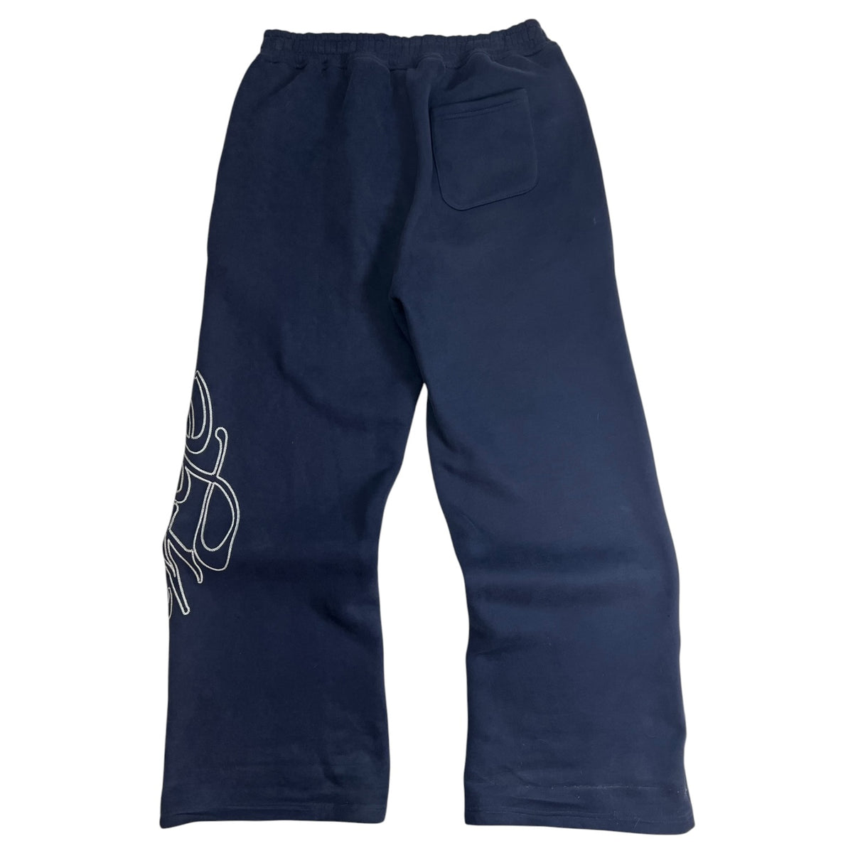 4YE Signature Wide Pant Navy