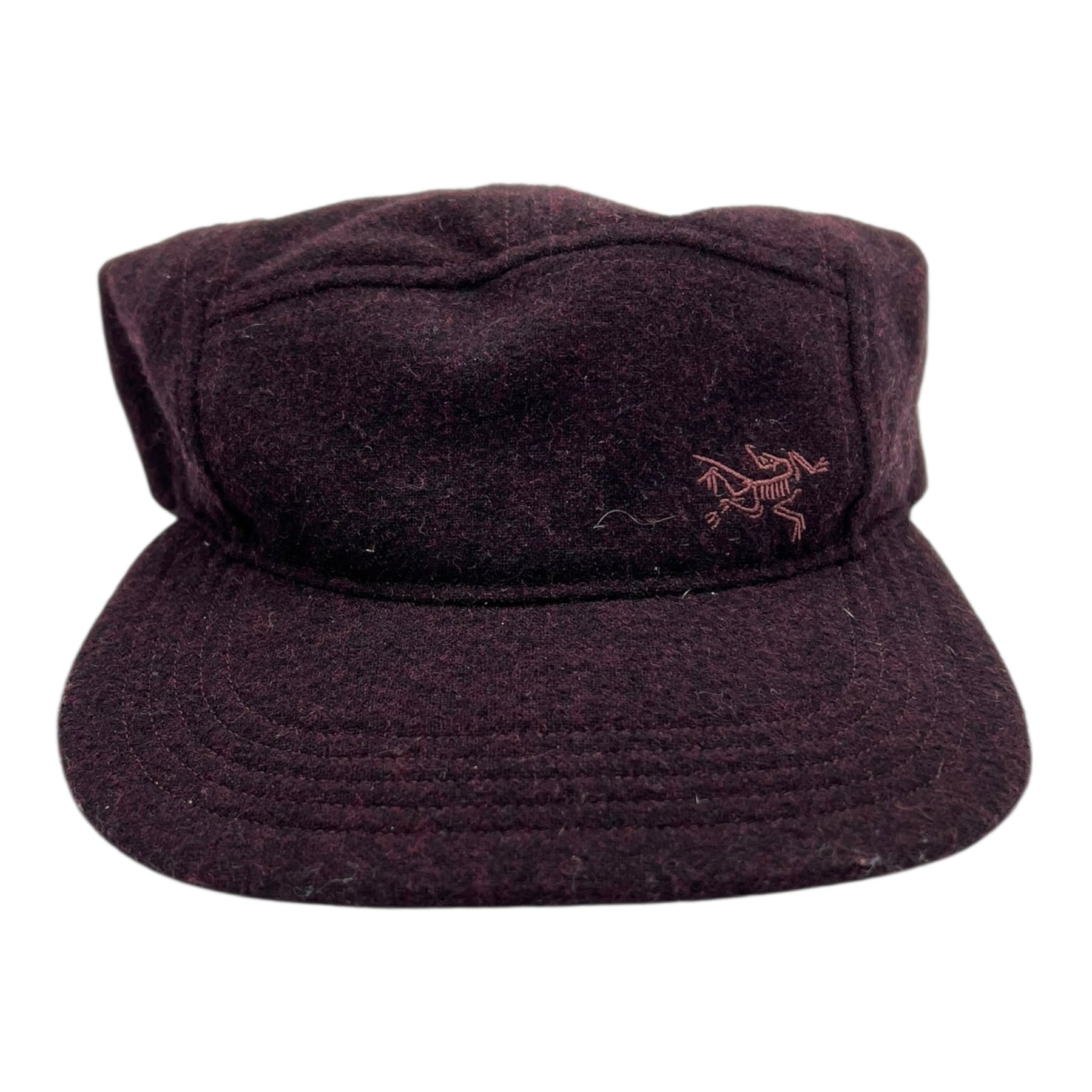 Arc’teryx Wool Cadmium 5 Panel Hat Burgundy
