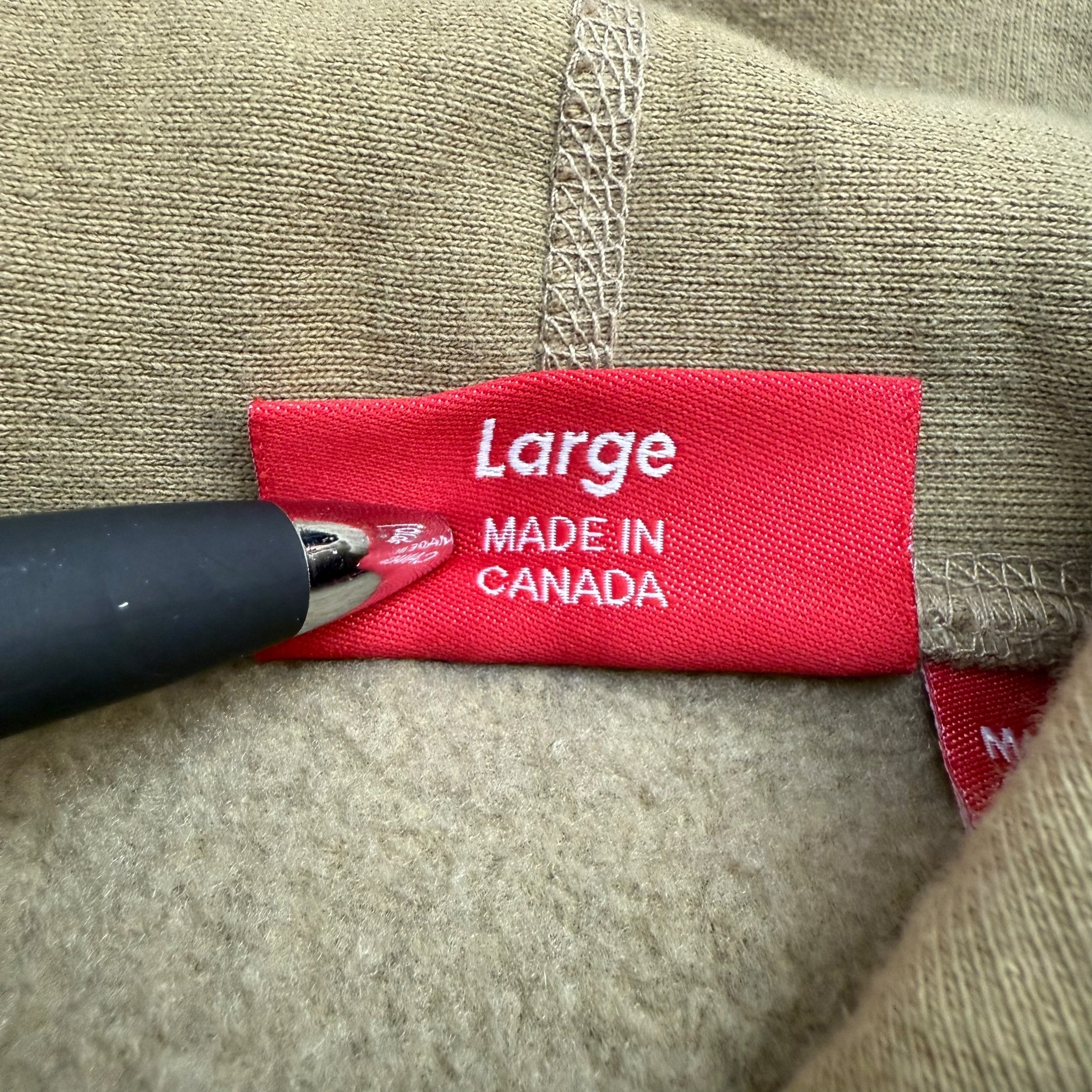Supreme FW23 Box Logo Hoodie Dark Sand
