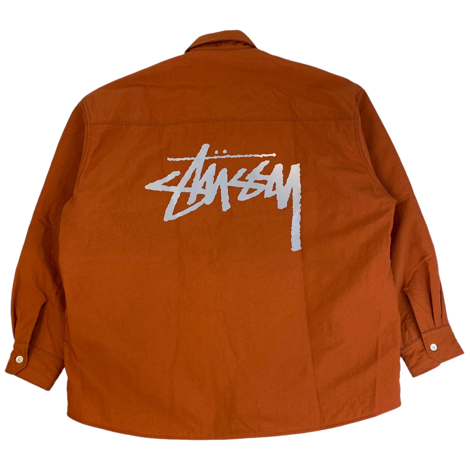 Stüssy x Our Legacy Workshop Fatigue Shirt Orange