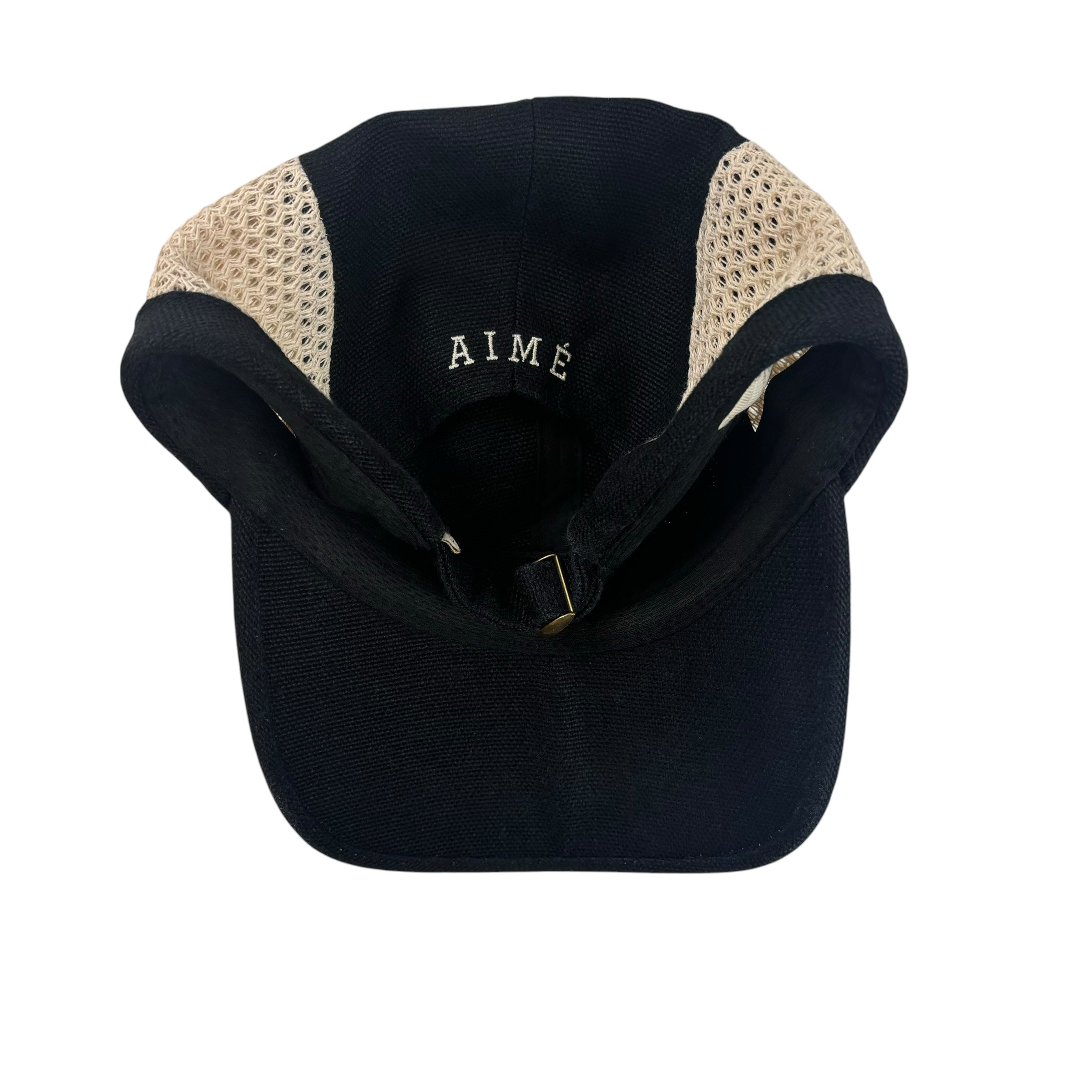 Aime Leon Dore Raffia Hat Jet Black