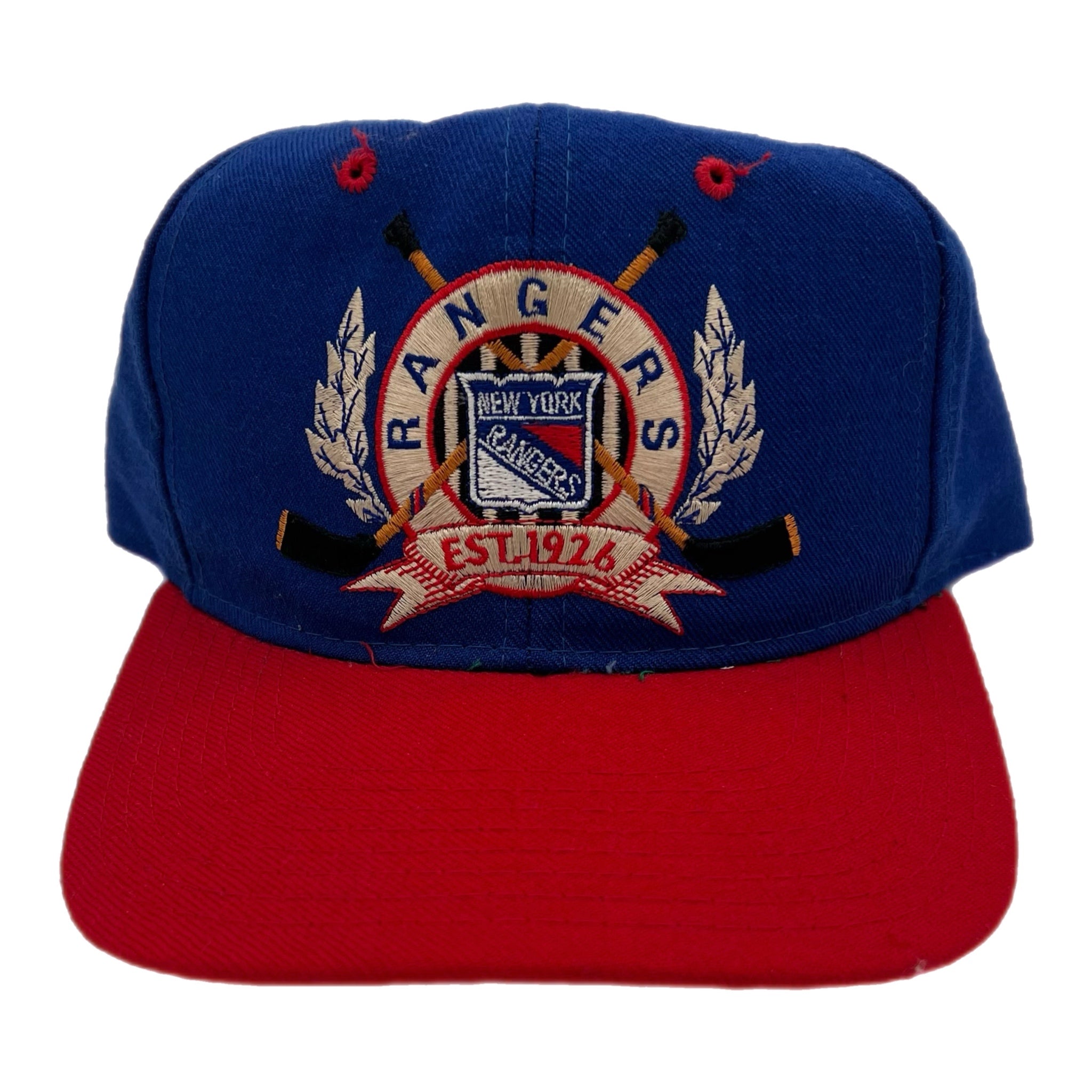 Vintage New York Rangers Starter Hat Blue/Red