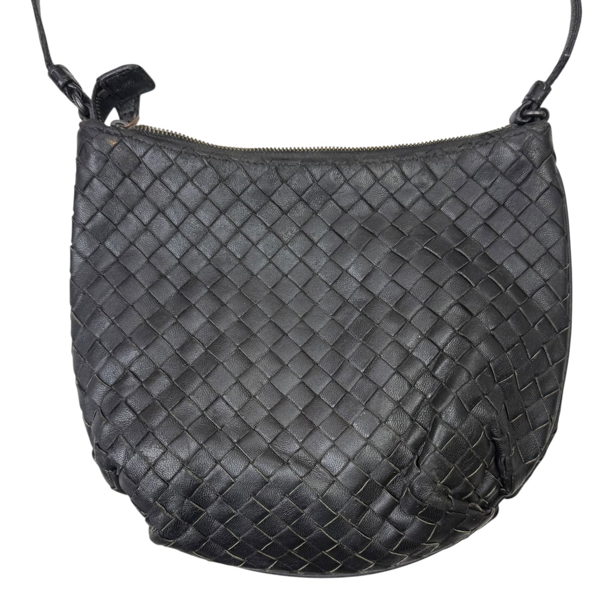 Bottega Veneta Nappa Intreciatto Crossbody Bag
