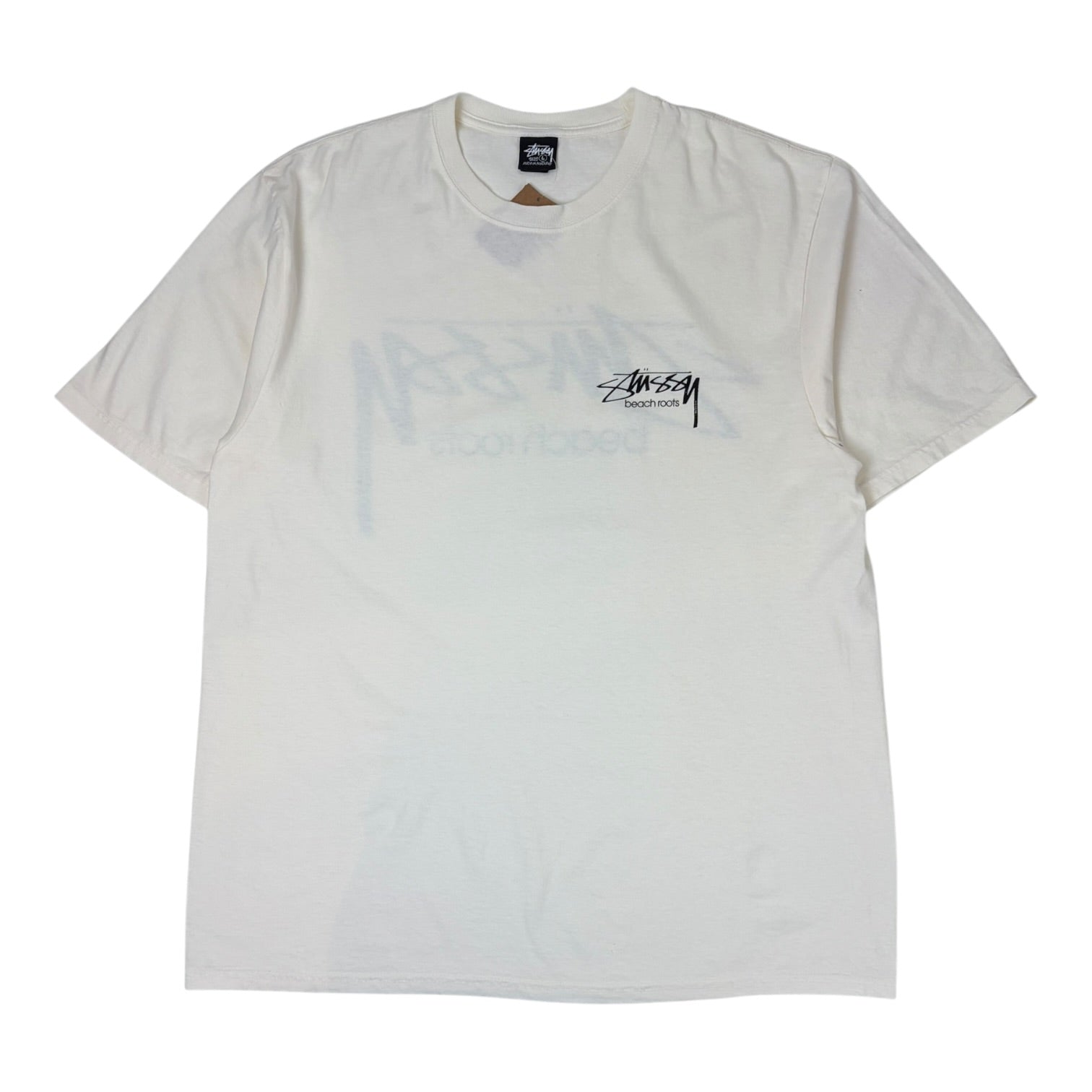 Stussy Beach Roots T-Shirt Natural