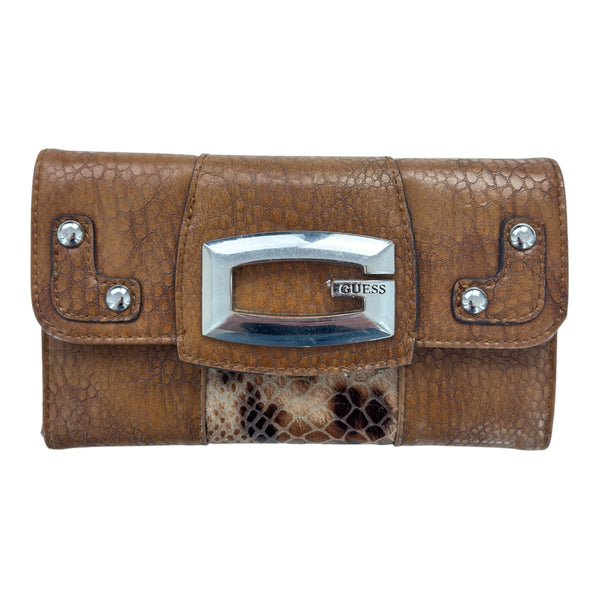 (W) Y2K Guess Snake Print Wallet