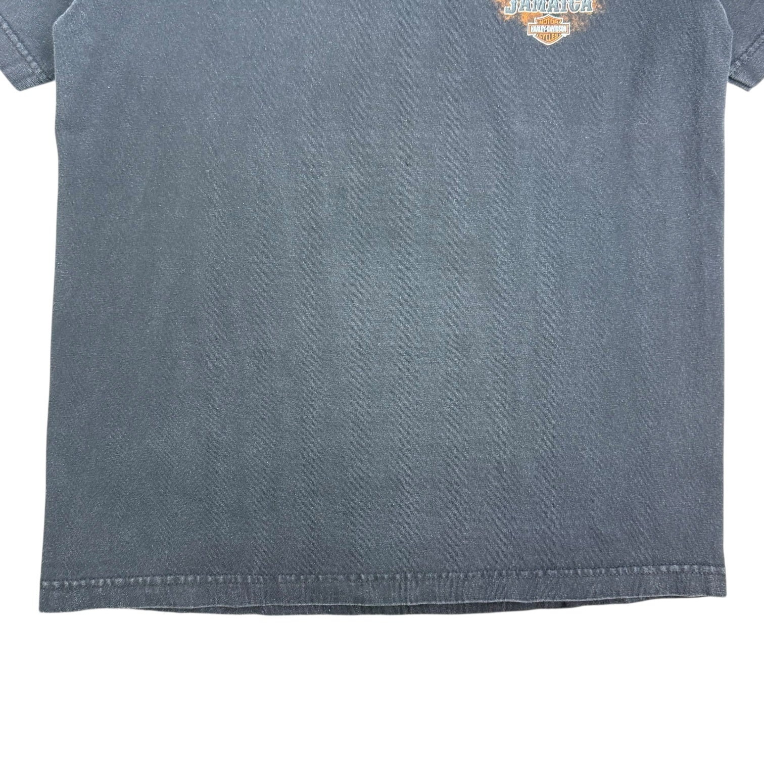Vintage Harley Davidson Of Jamaica Tee Black
