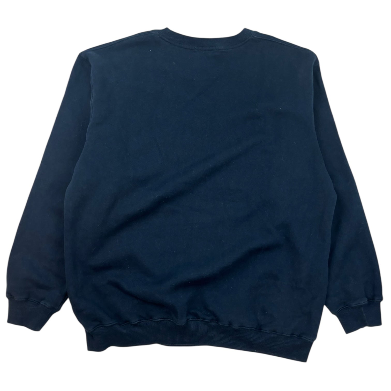 Vintage YSL Logo Graphic Crewneck Navy