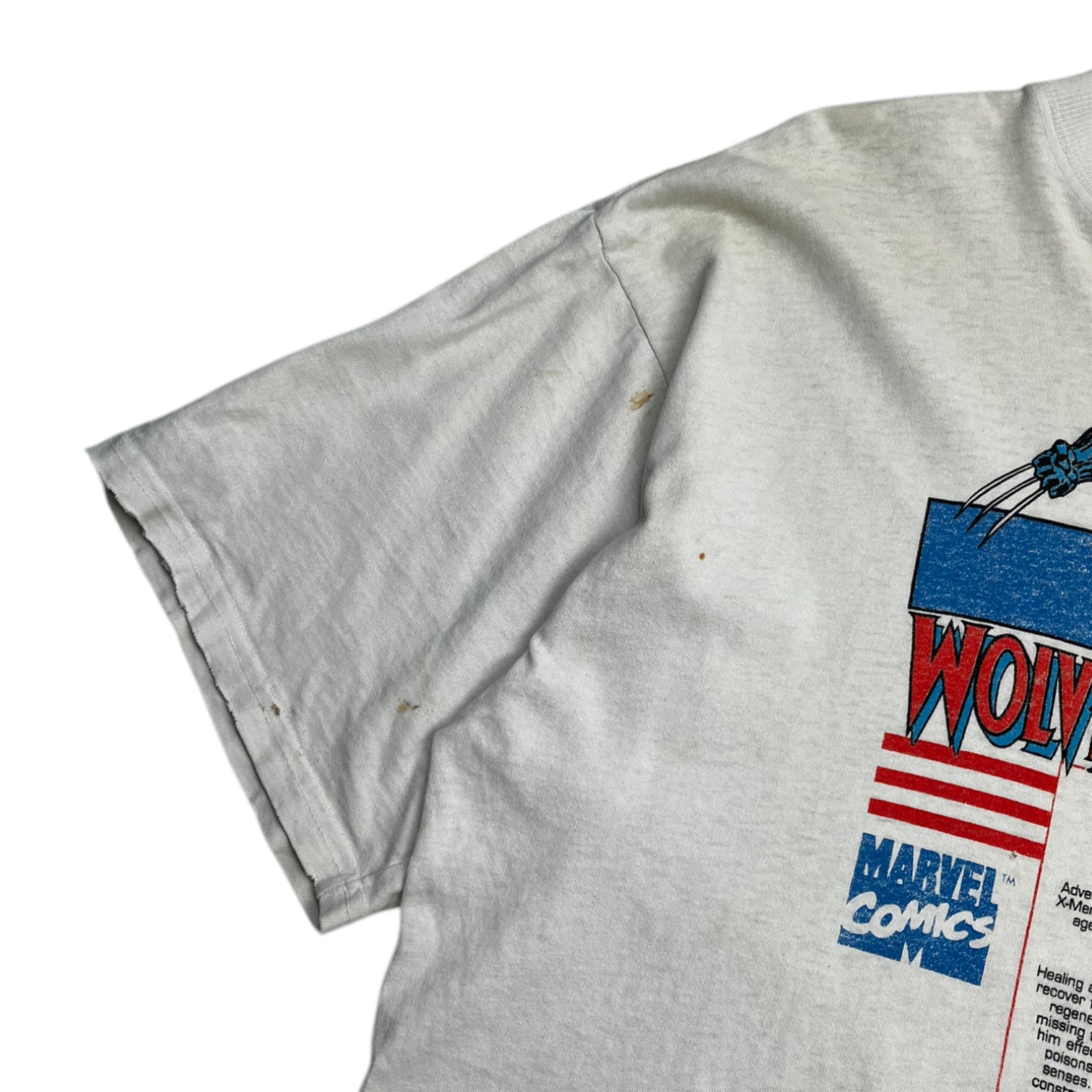 Vintage Marvel Comics Wolverine Tee White