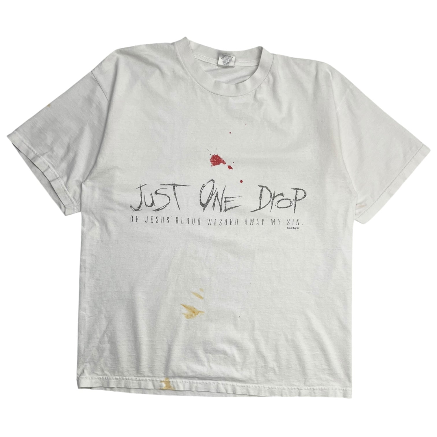 Vintage “Blood Washed Away My Sin” Jesus T-Shirt