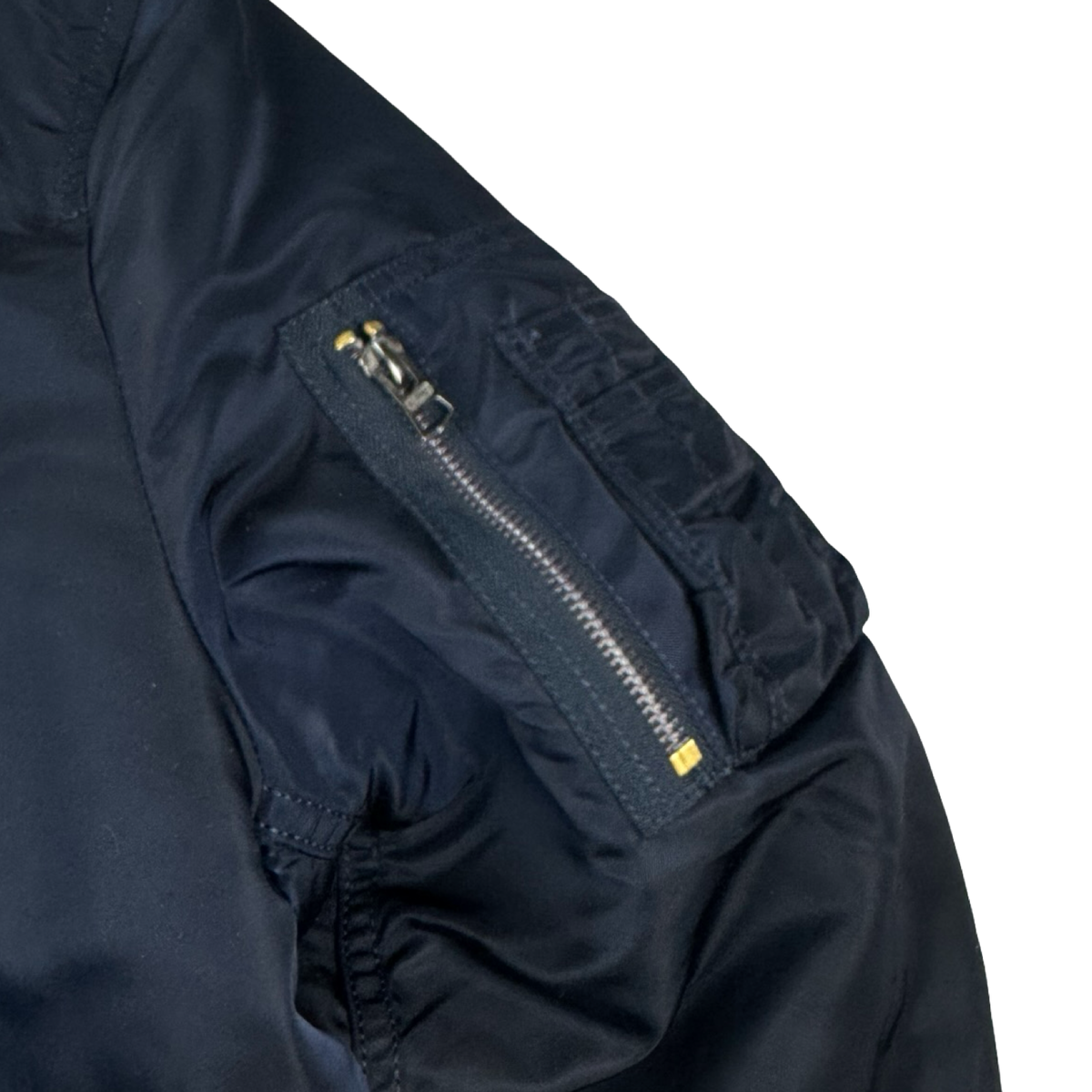 Vintage Alpha Industries Bomber Jacket Dark Navy