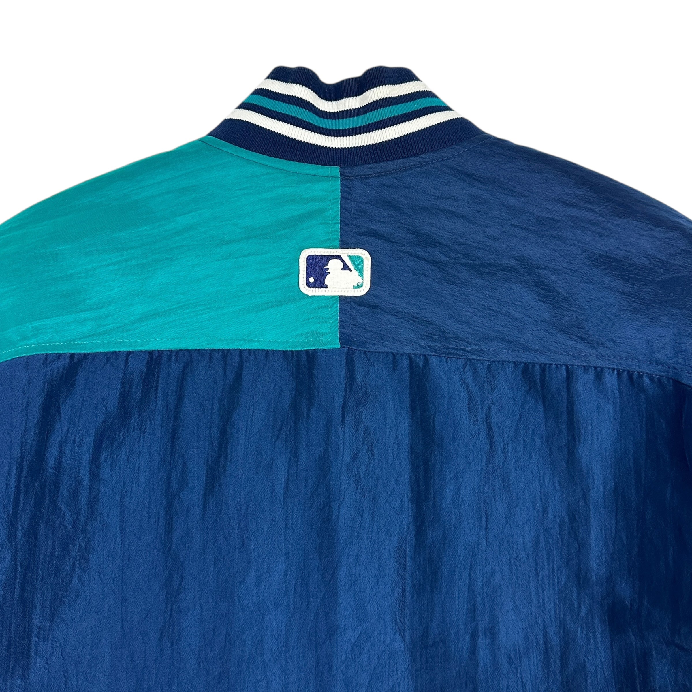 Vintage Starter Seattle Mariners Insulated Nylon Varsity Jacket