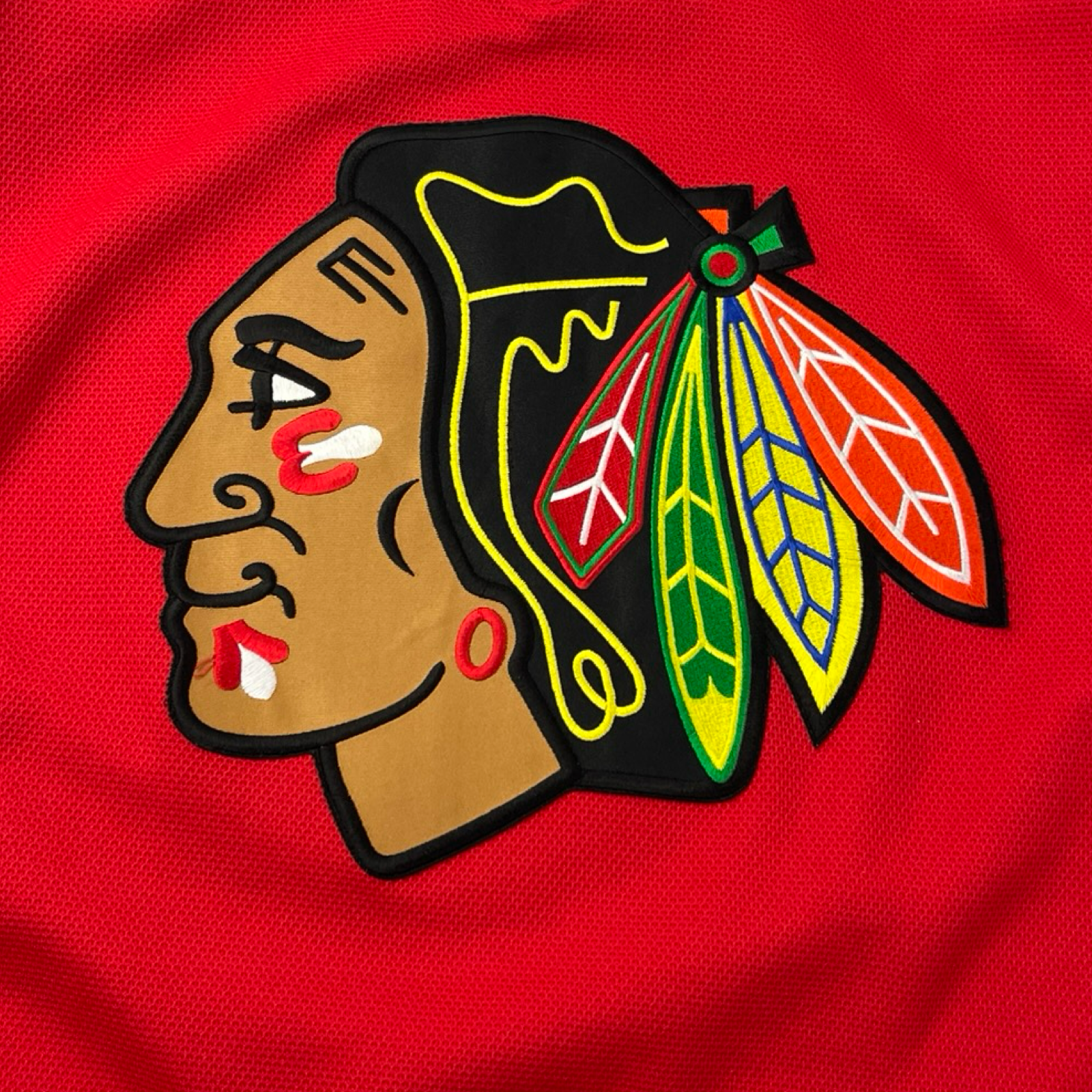 Vintage Rebook Chicago Blackhawks NHL Home Jersey