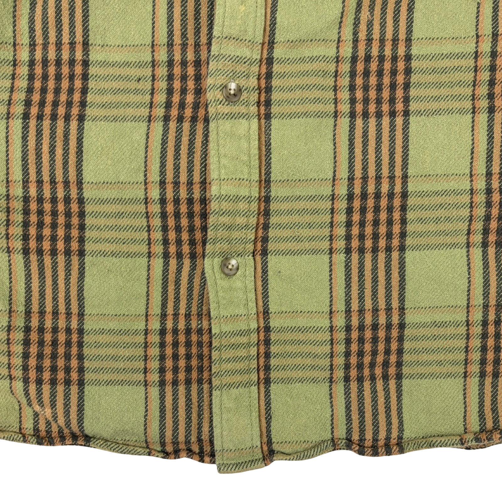 Stussy Laguna Plaid Shirt Green/Burnt Orange