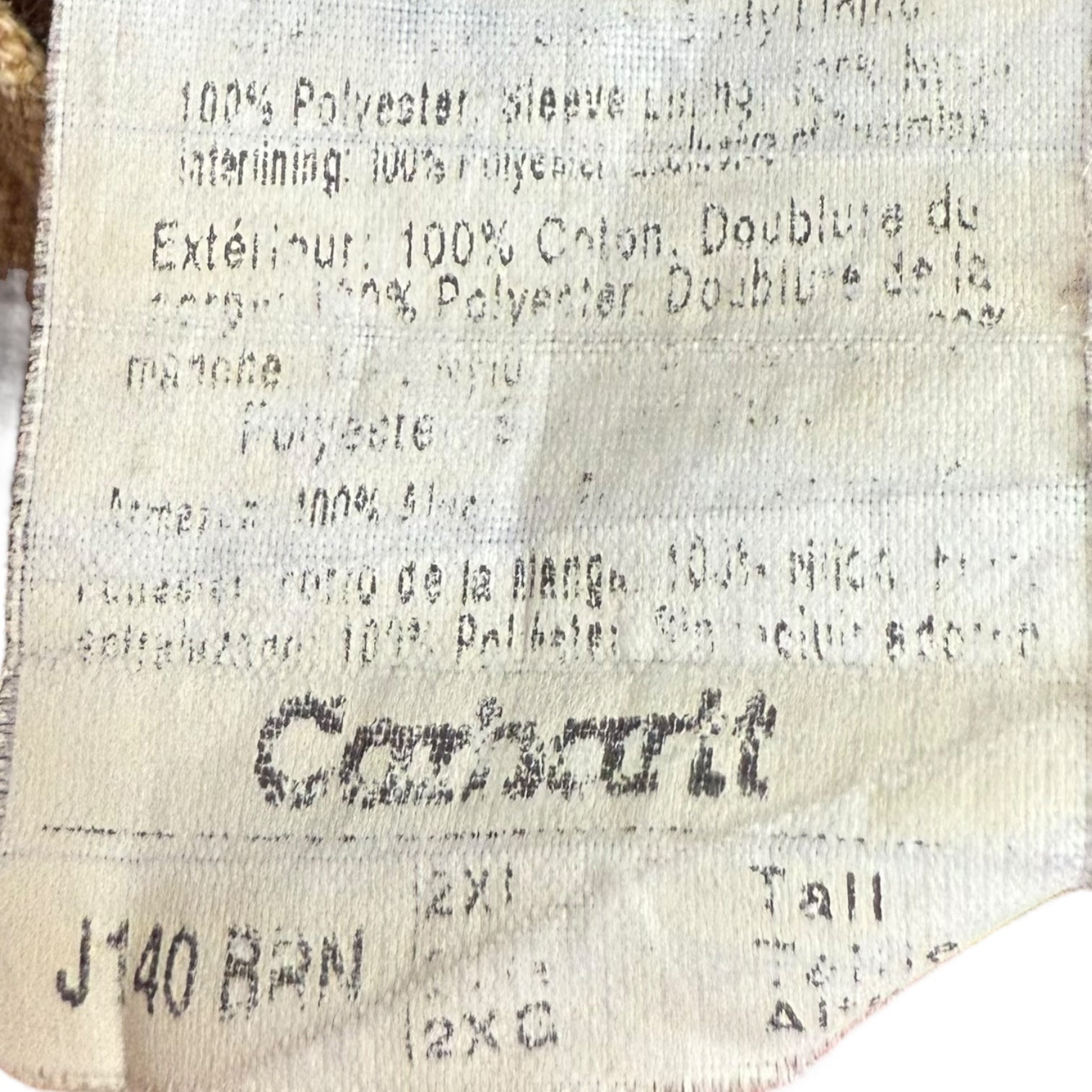 Vintage Carhartt Active Jacket Tan