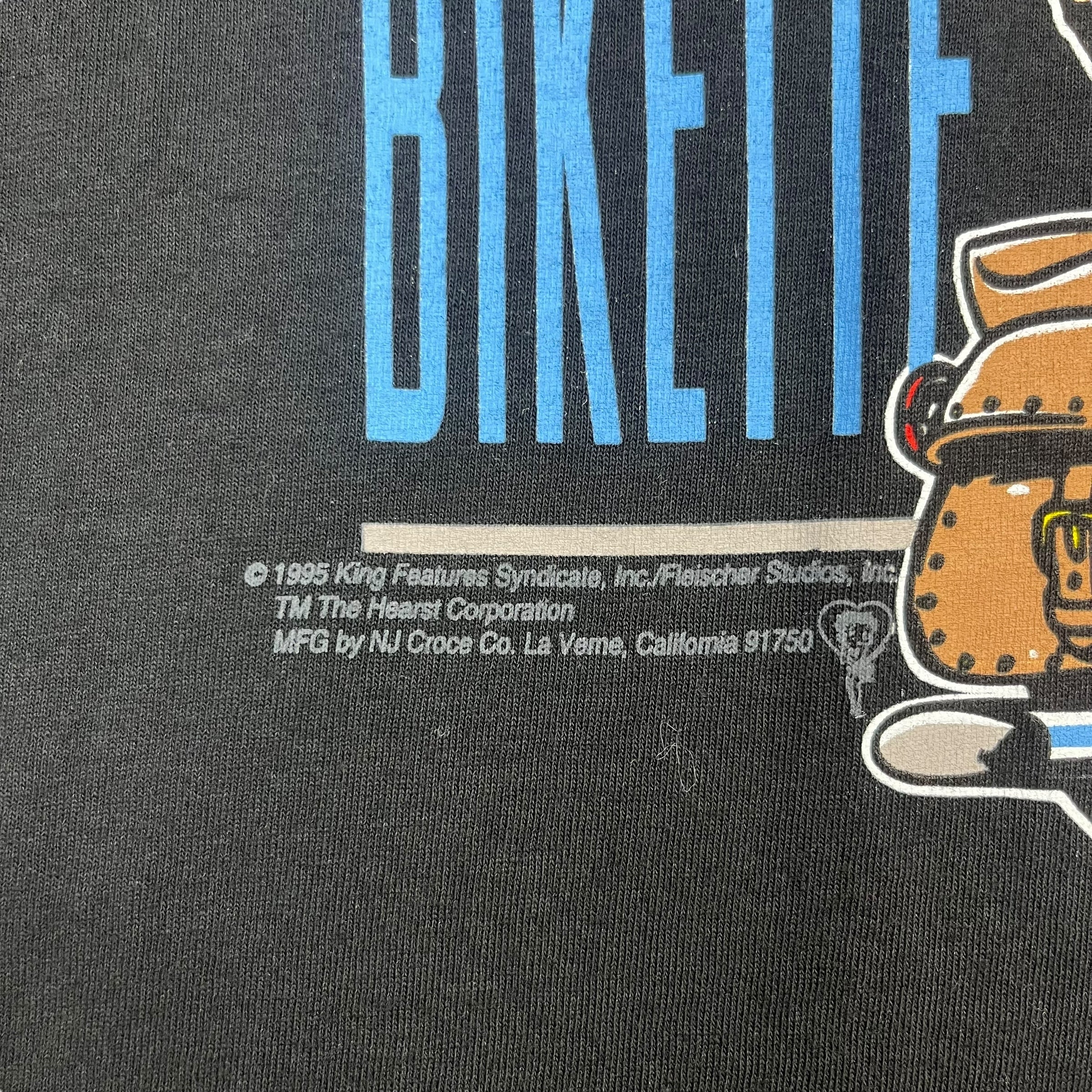 1995 Betty Boop Bikette Tee Black