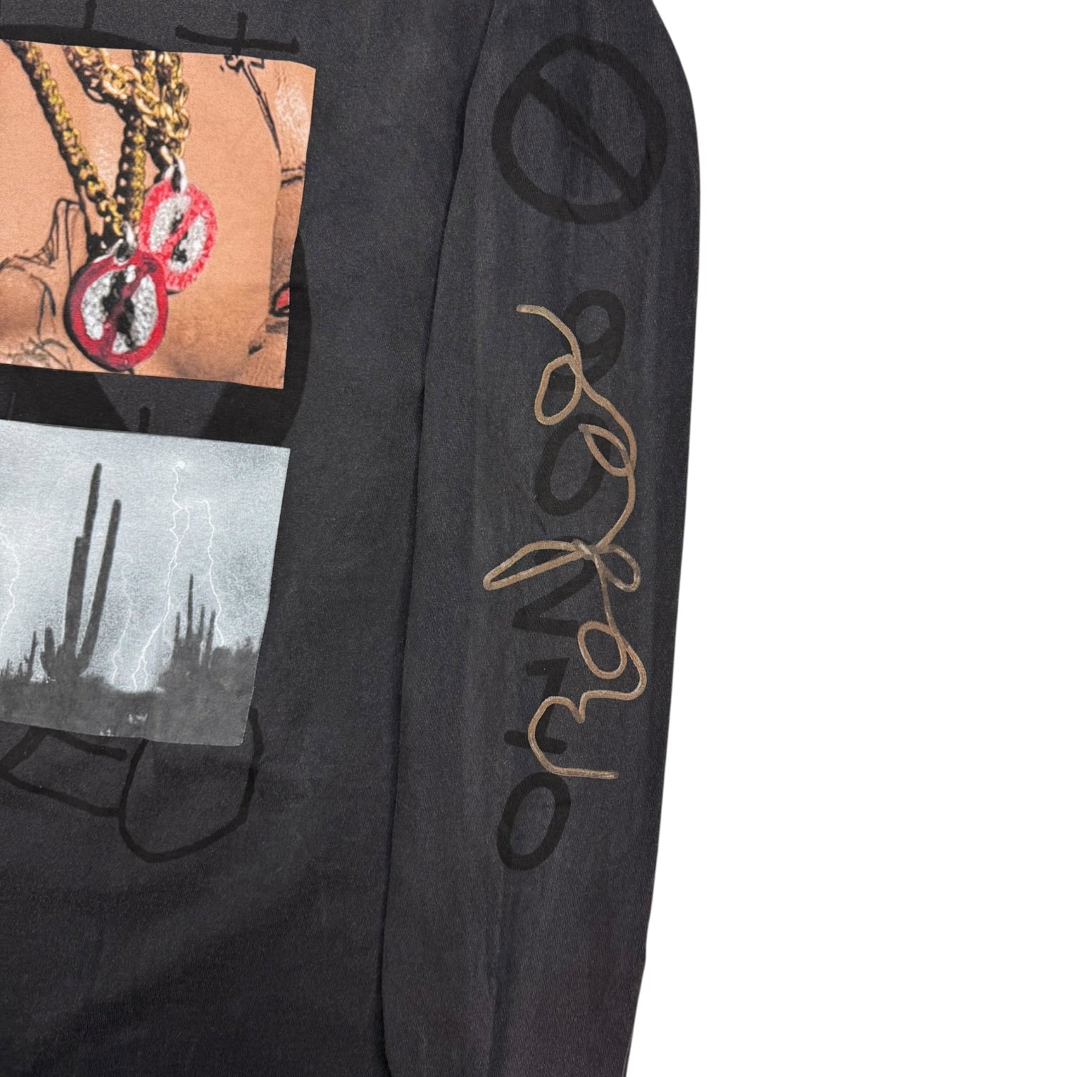 Travis Scott Rodeo 10 Years Desert L/S Tee Black