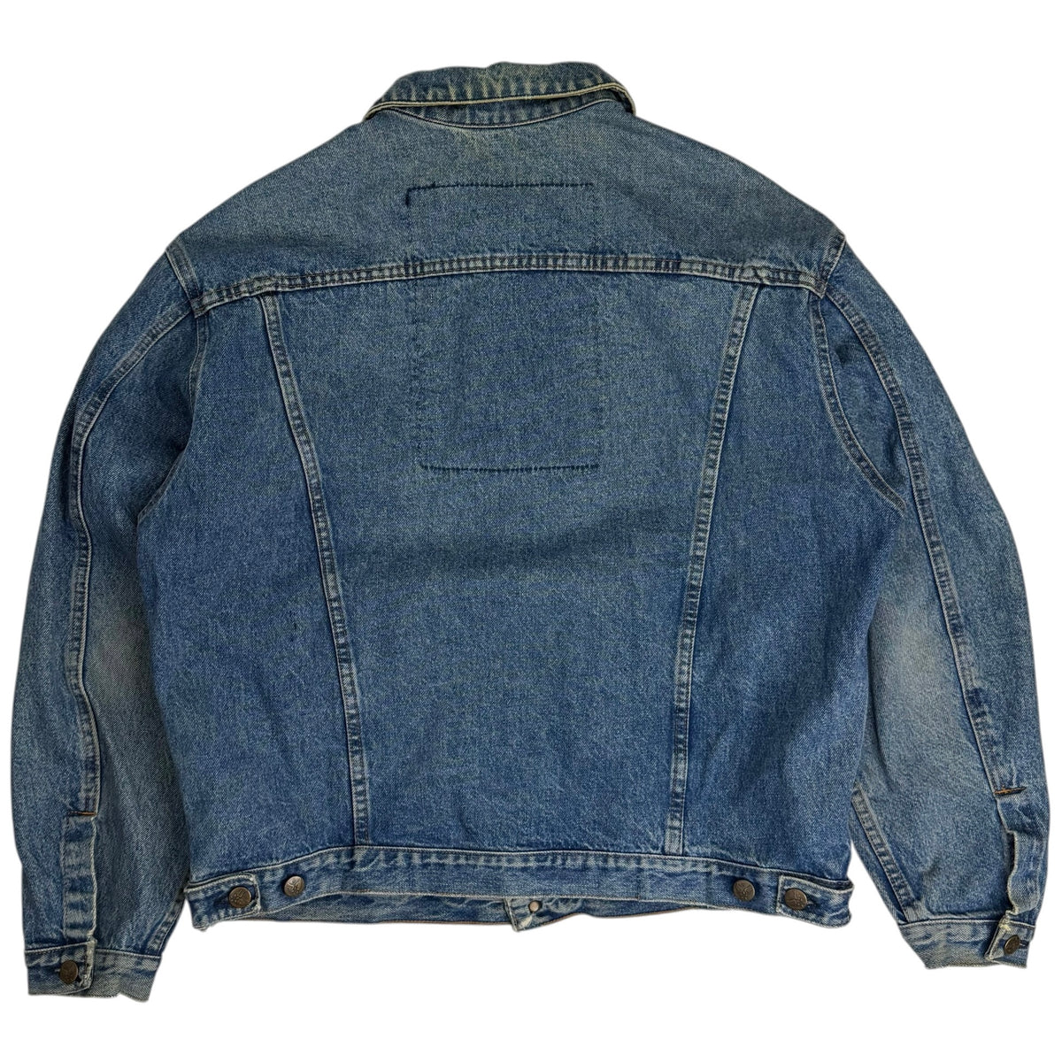 Vintage Avirex Denim Trucker Jacket Blue