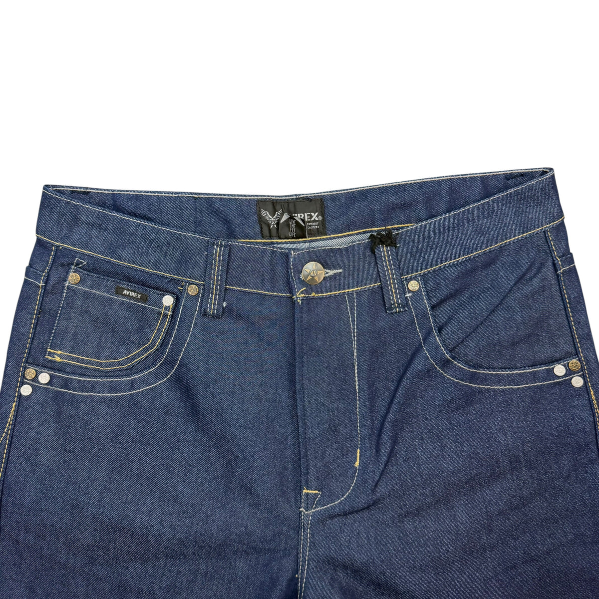 Vintage Avirex Raw Denim Jeans Indigo