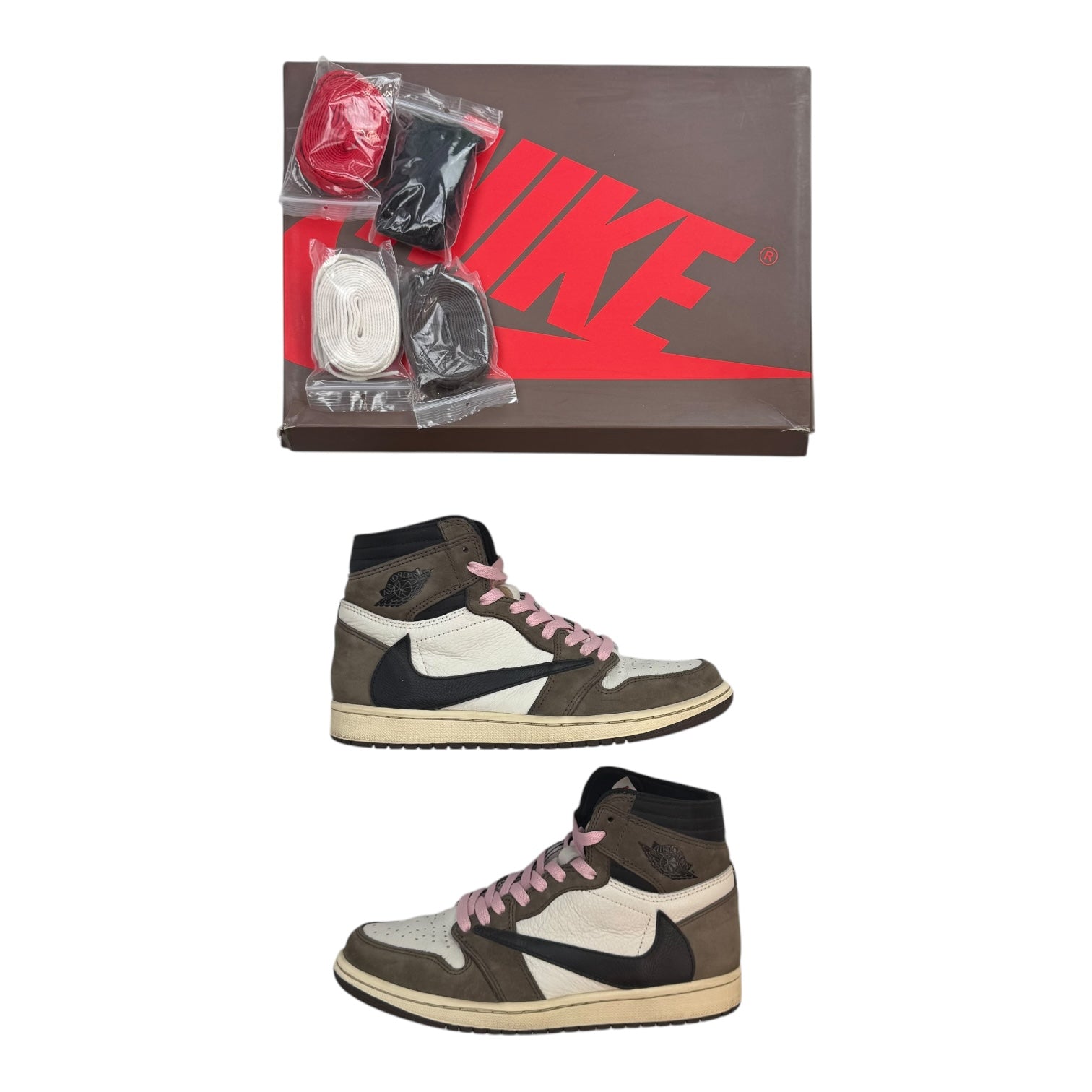 Jordan 1 Retro High OG SP Travis Scott Mocha (Used)