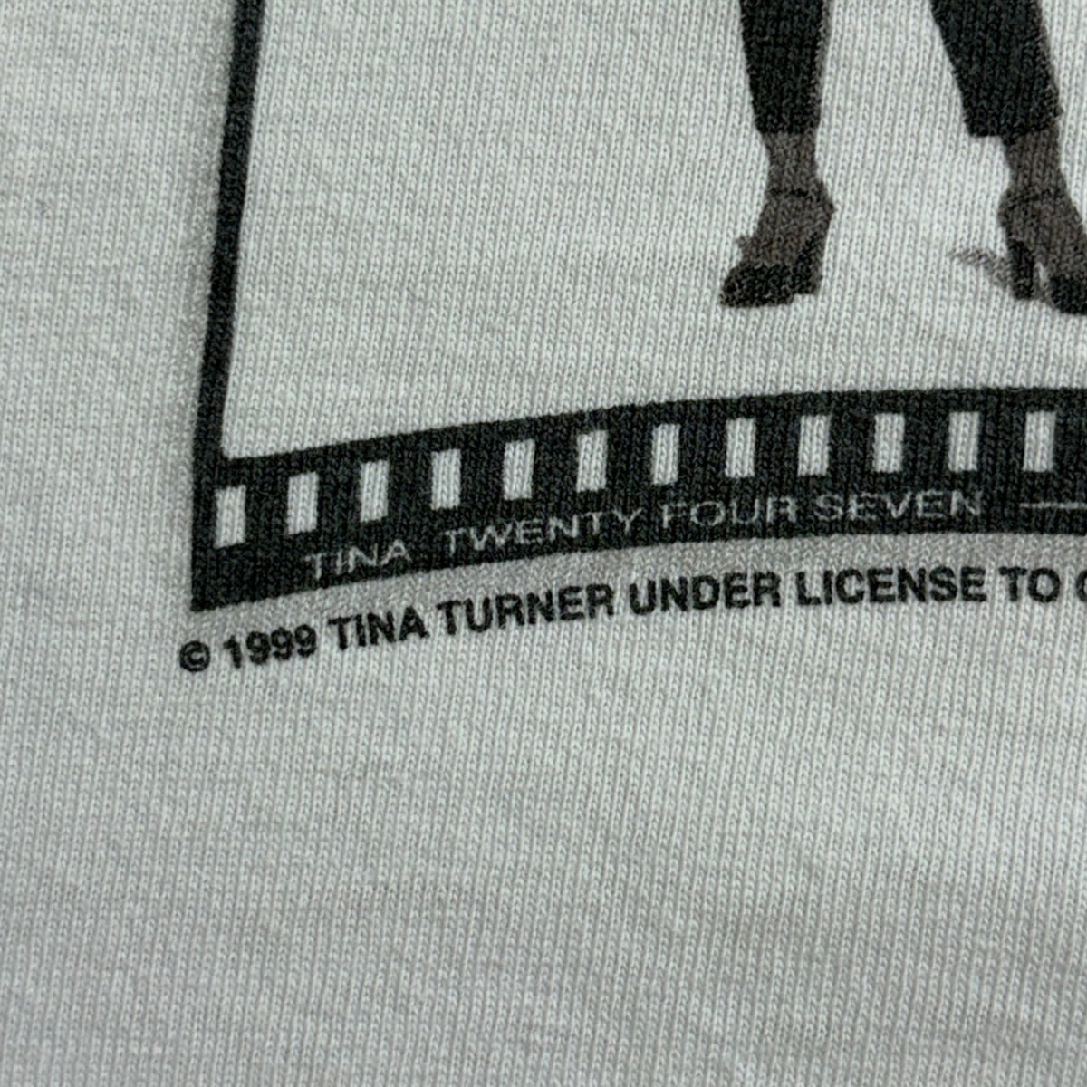Vintage 1999 Tina Turner "Twenty Four Seven" Tour T-Shirt White