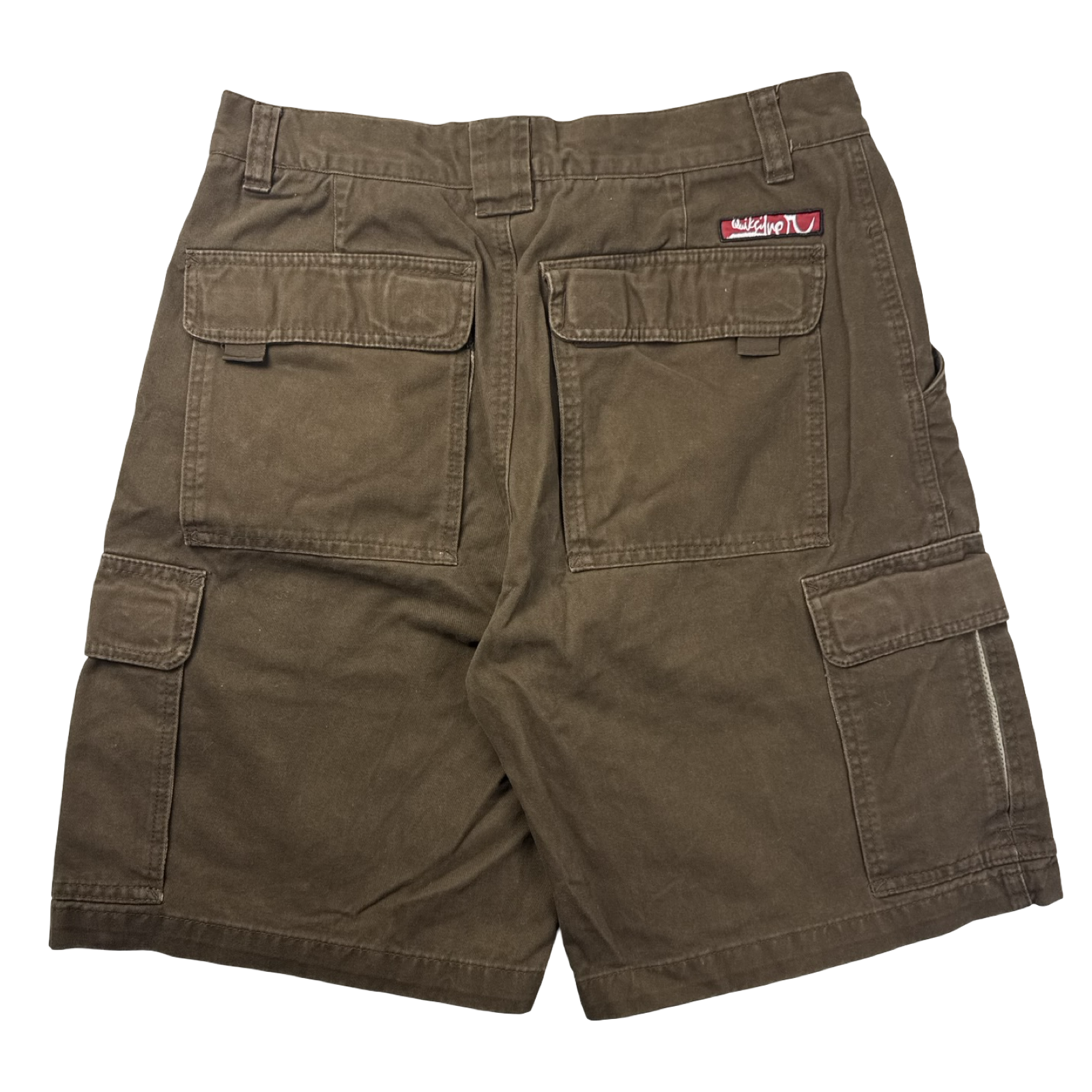 Vintage Quiksilver Cargo Short Bottom Brown