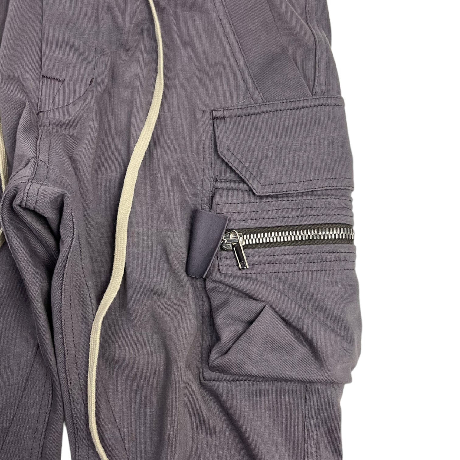 Rick Owens Mastodon Cargo Pants Eggplant