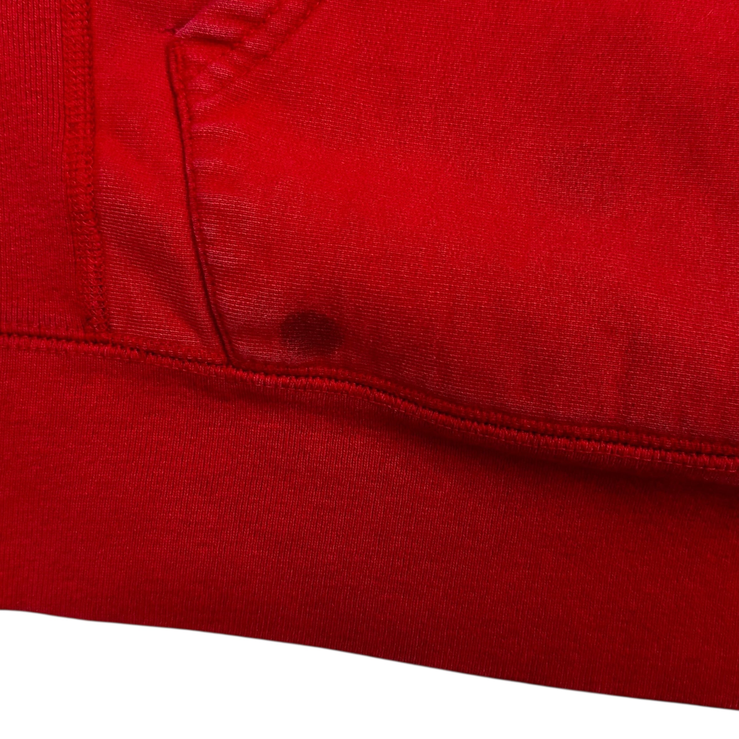 Supreme Metallic Arc Hoodie Red