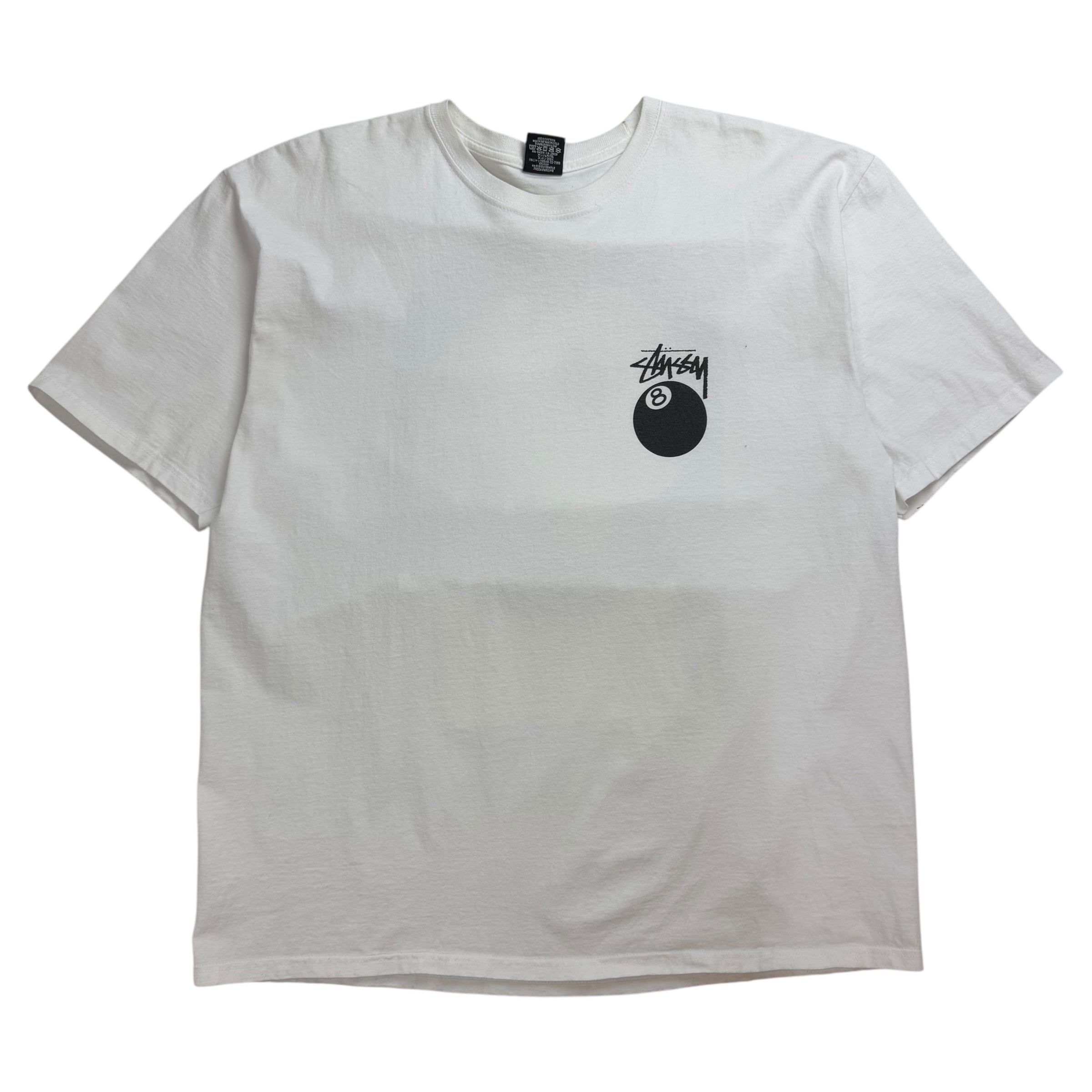 Stussy X-Ray 8 Ball Tee White