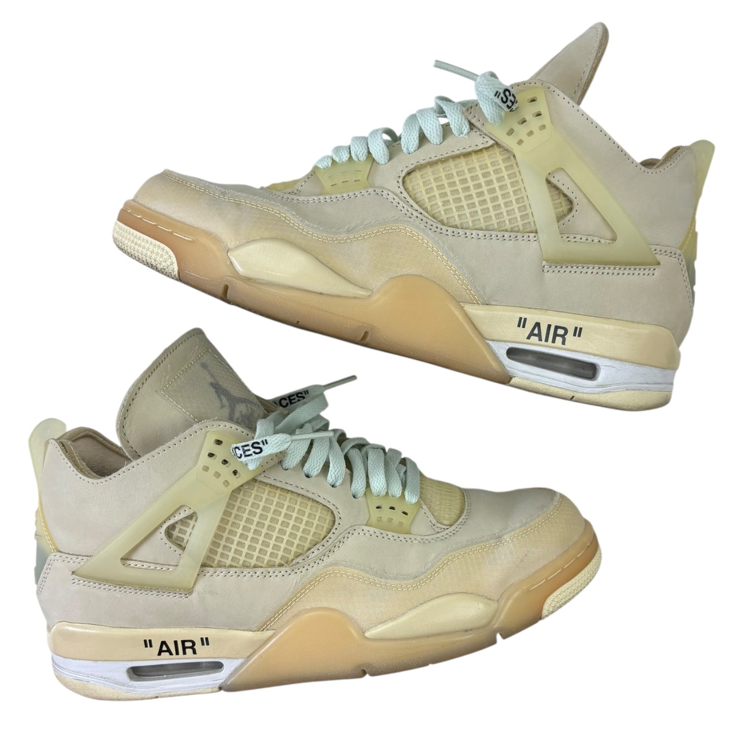 Off-White Jordan 4 Retro Sail (W) (Used)