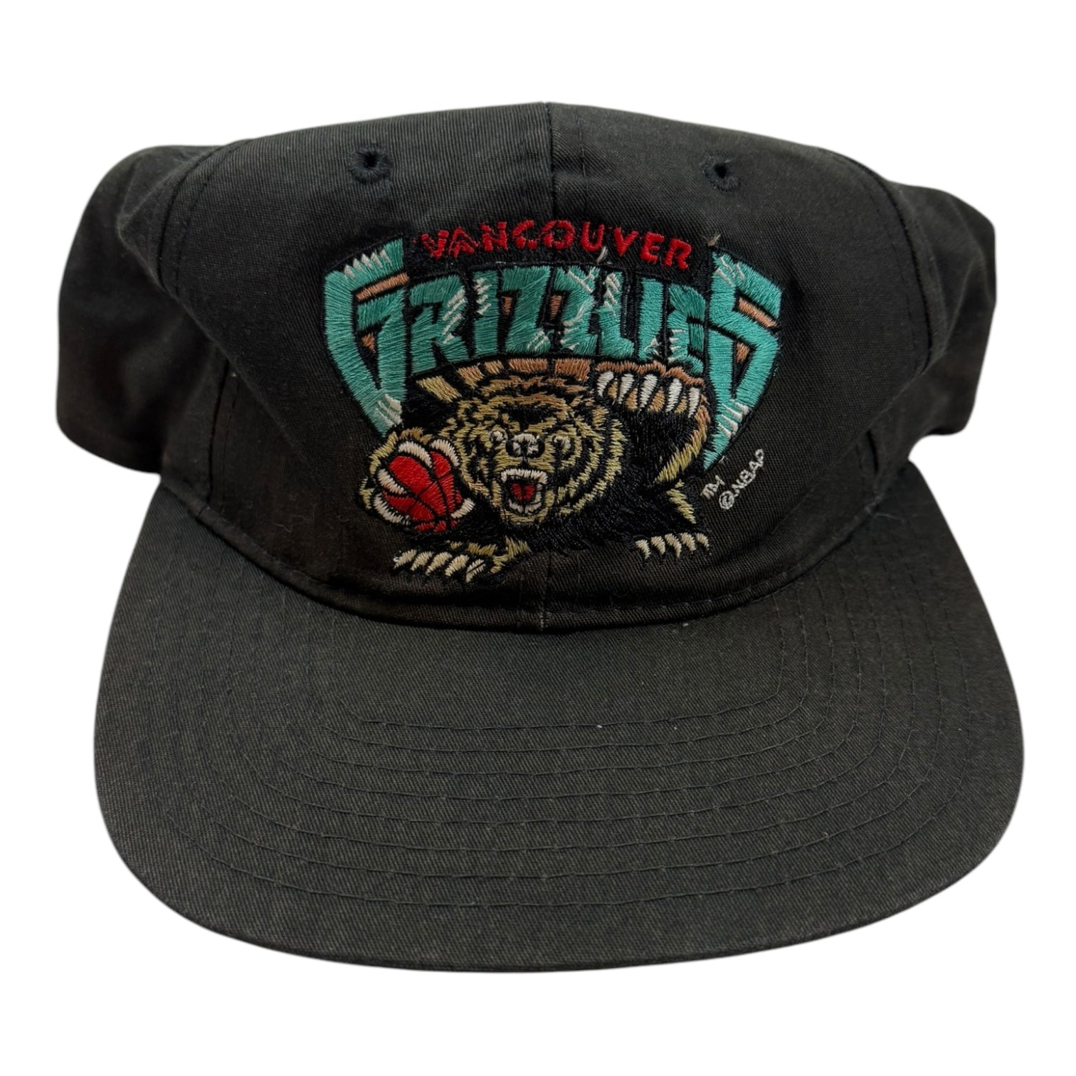 Vintage Vancouver Grizzlies Snapback Black