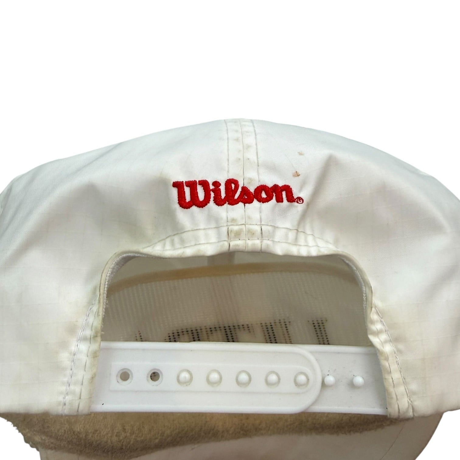 Vintage Wilson Ultra Golf SnapBack Hat White