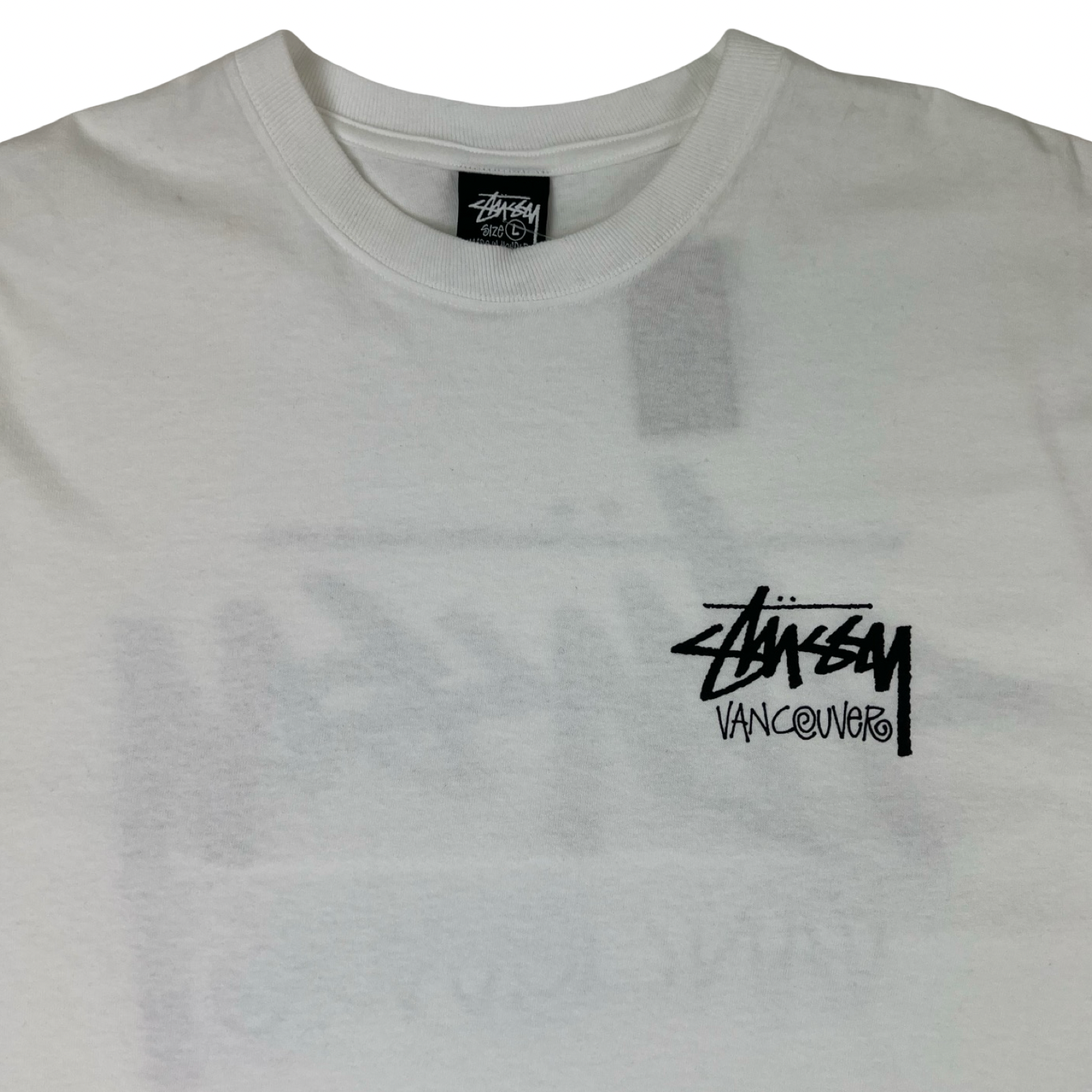 Stussy Vancouver Chapter White T-Shirt