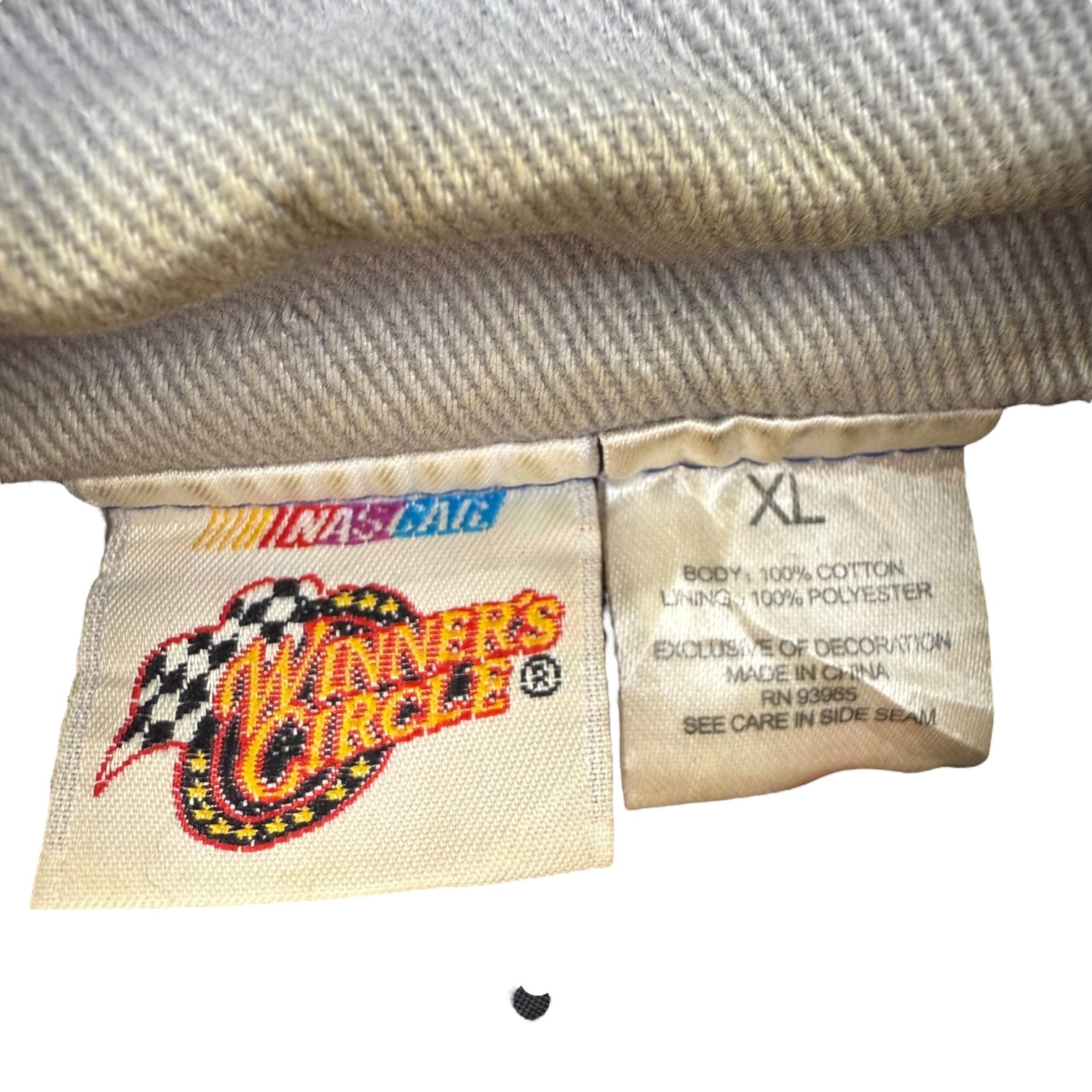Vintage NASCAR Jimmy Johnson Racing Jacket Blue