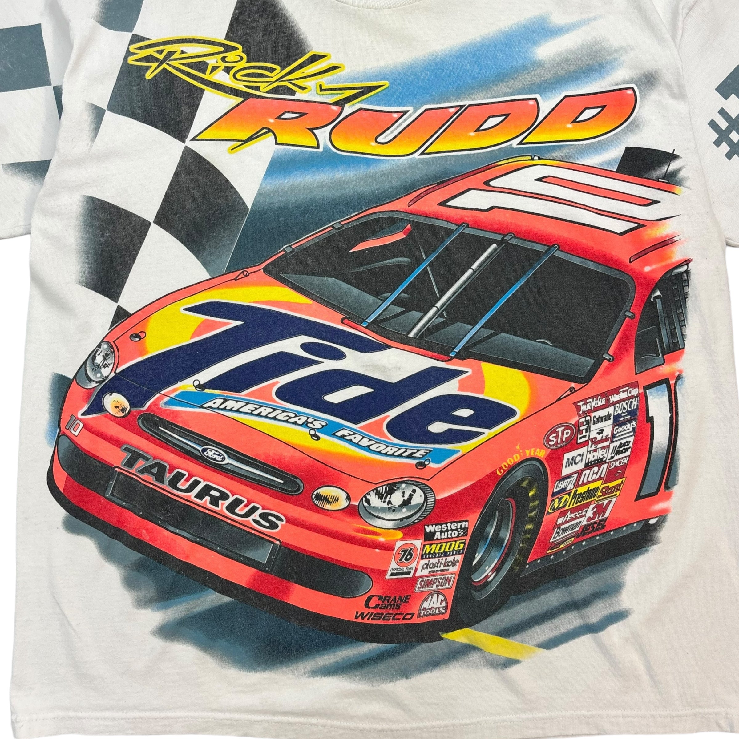 Vintage Ricky Rudd Tide AOP NASCAR Tee