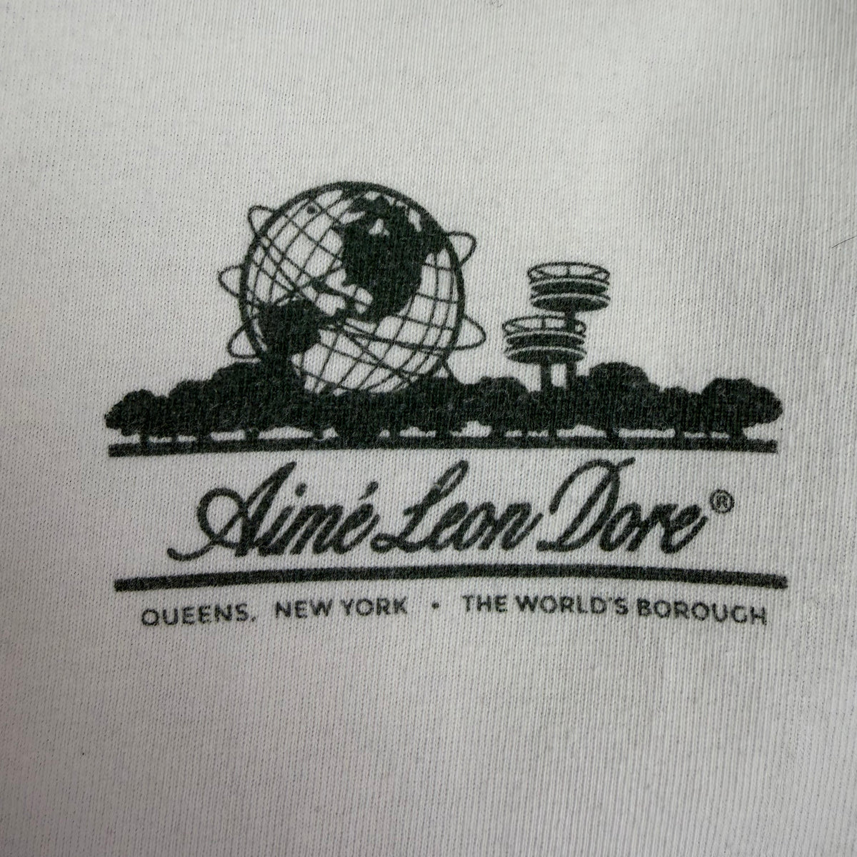 Aimé Leon Dore The Worlds Borough Tee White