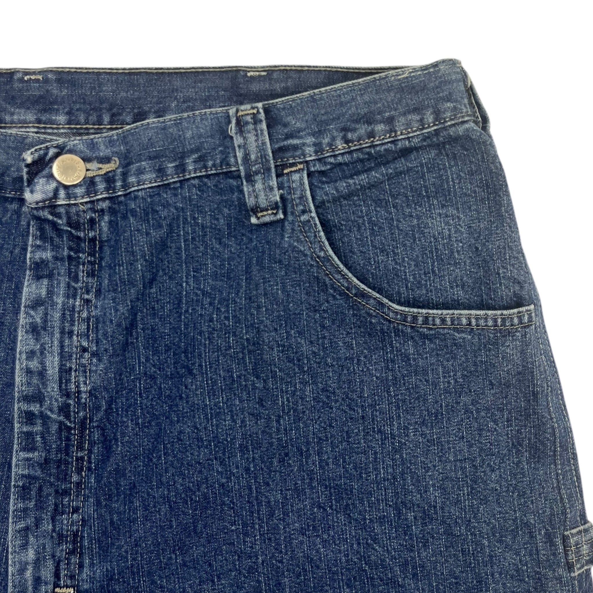 Vintage Wrangler Carpenter Jorts Medium Wash