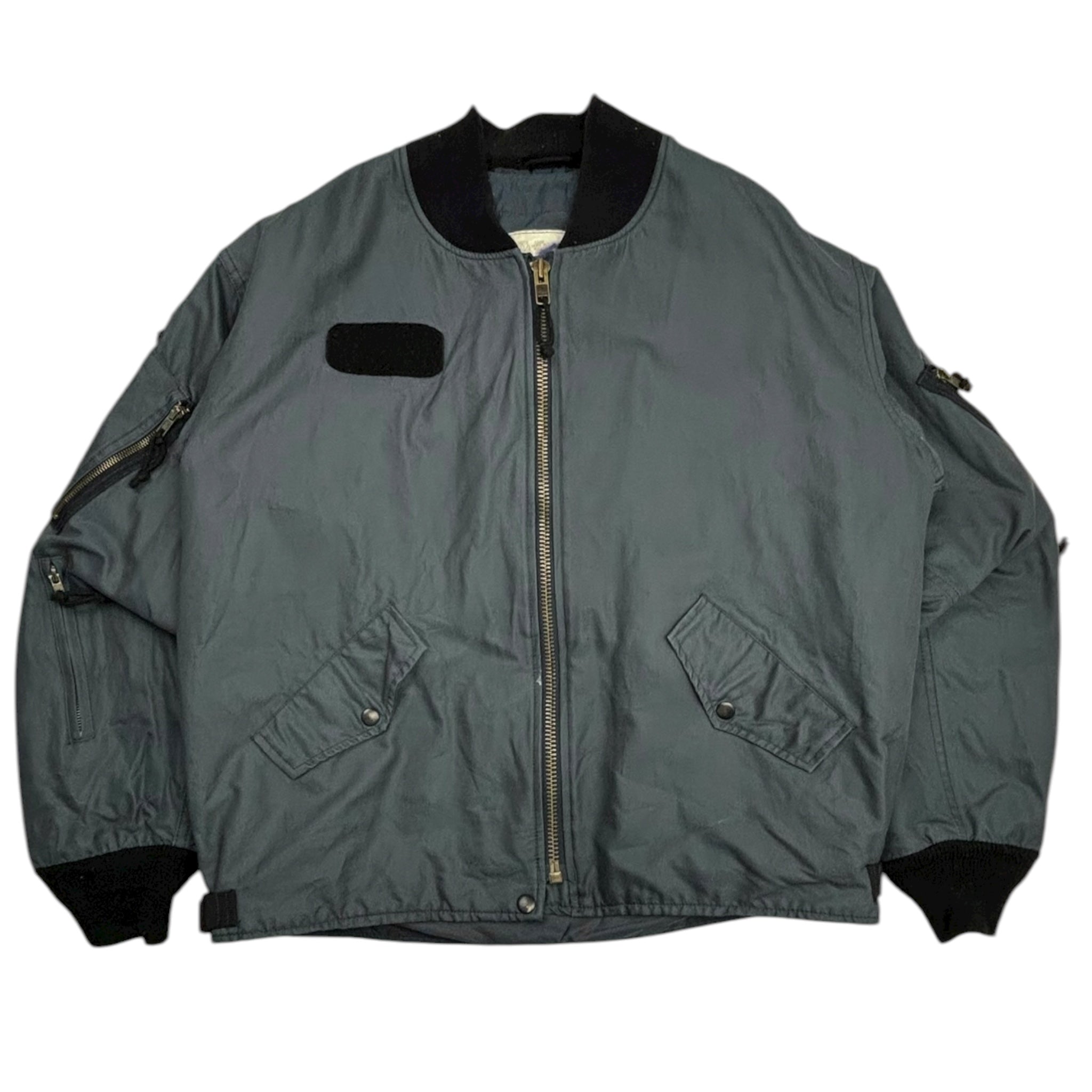 Vintage Military Utility Bomber Jacket