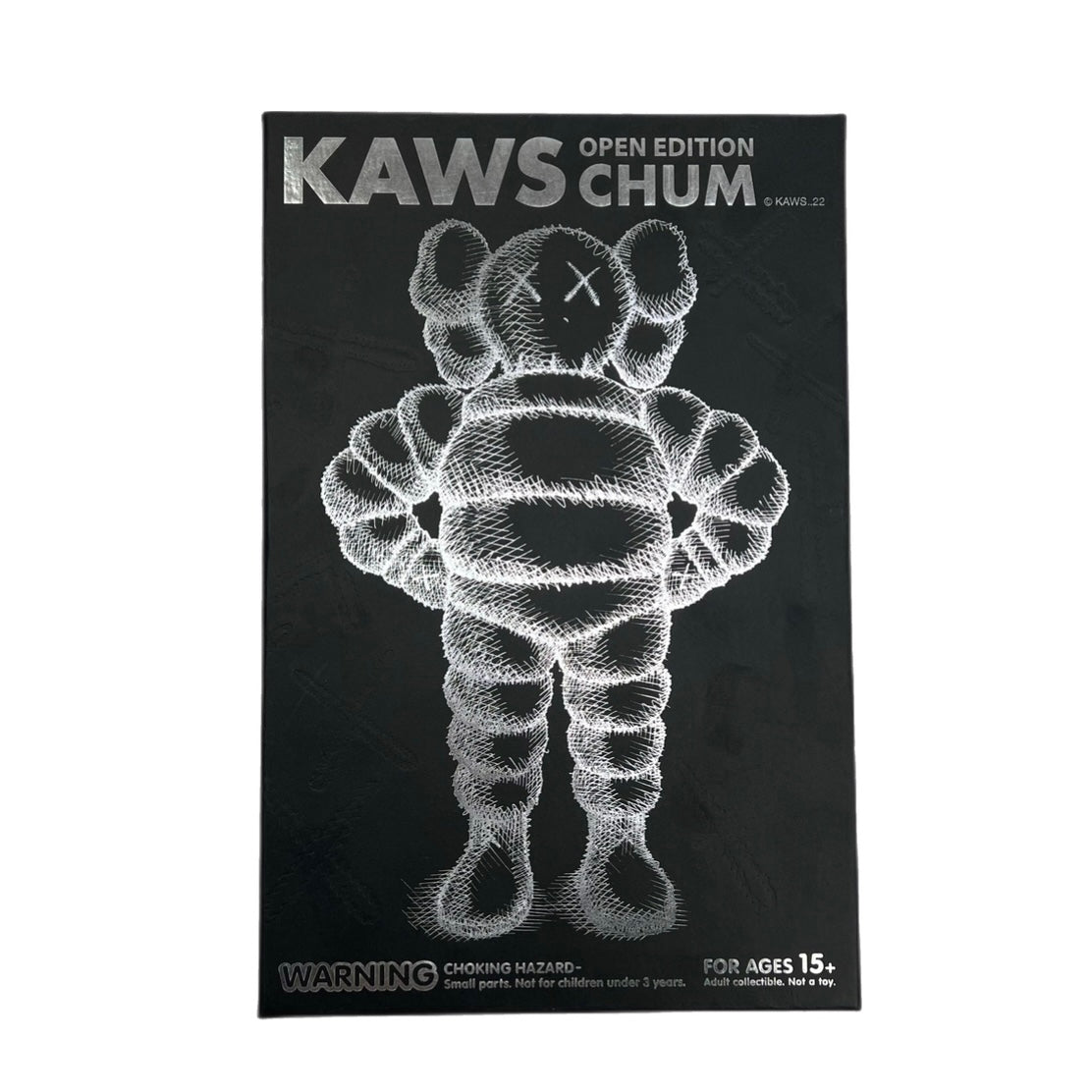 Kaws Chum Vinyl Figure Black (2022)