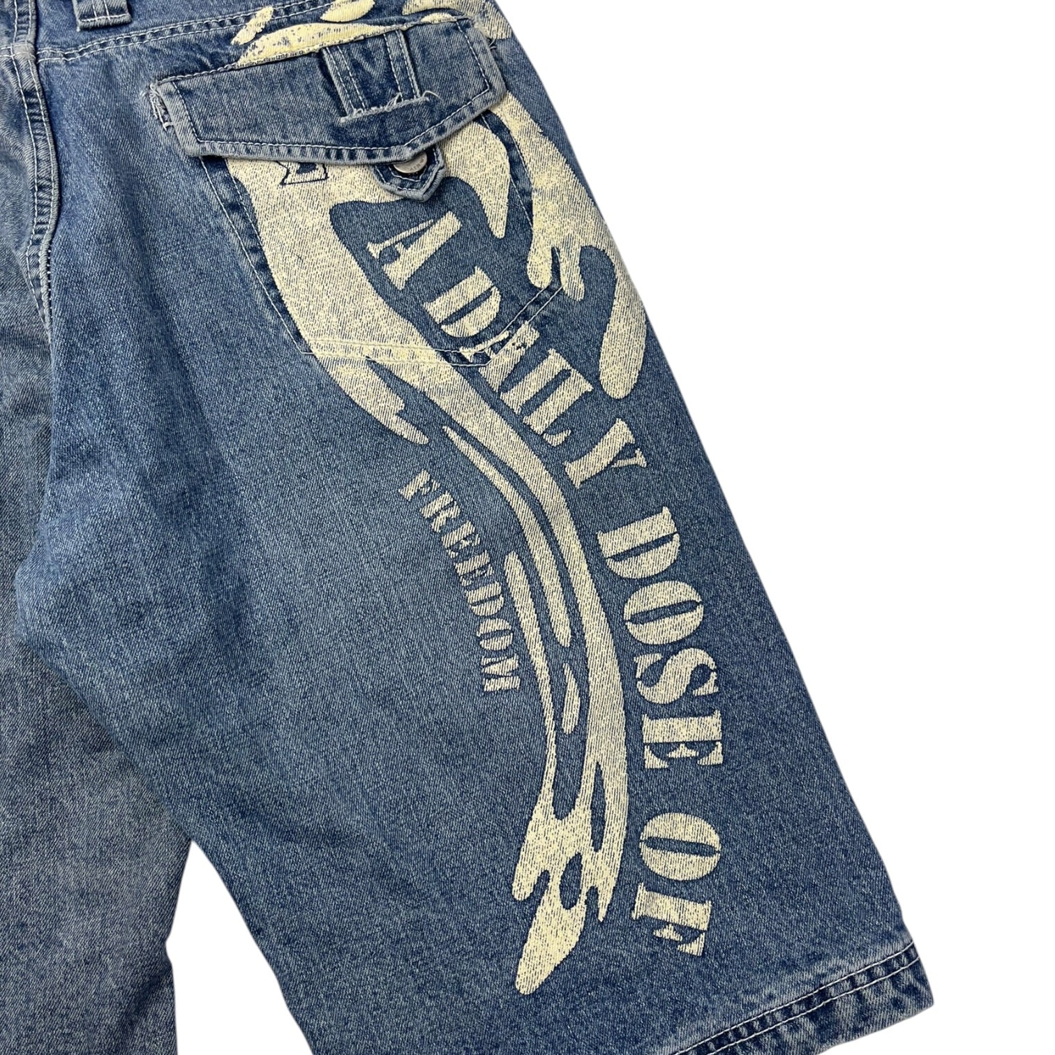Vintage Airwalk “A Daily Dose Of Freedom” Skate Jorts
