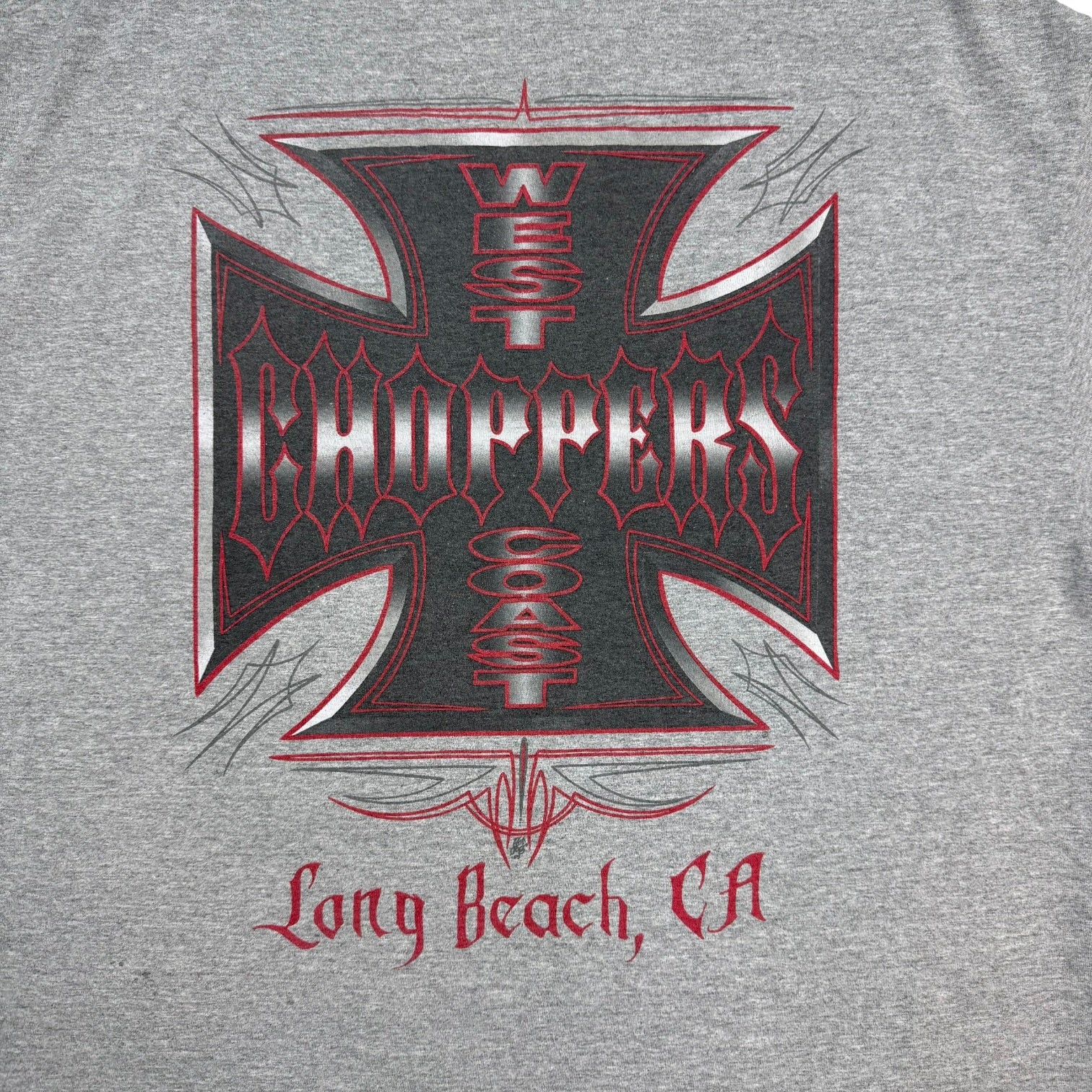 Vintage West Coast Choppers Tee Grey