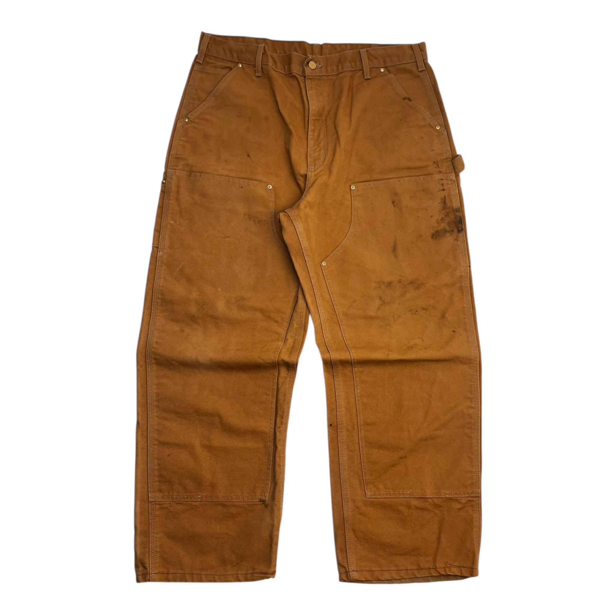Carhartt miUSA Double Knee Pants Light Brown