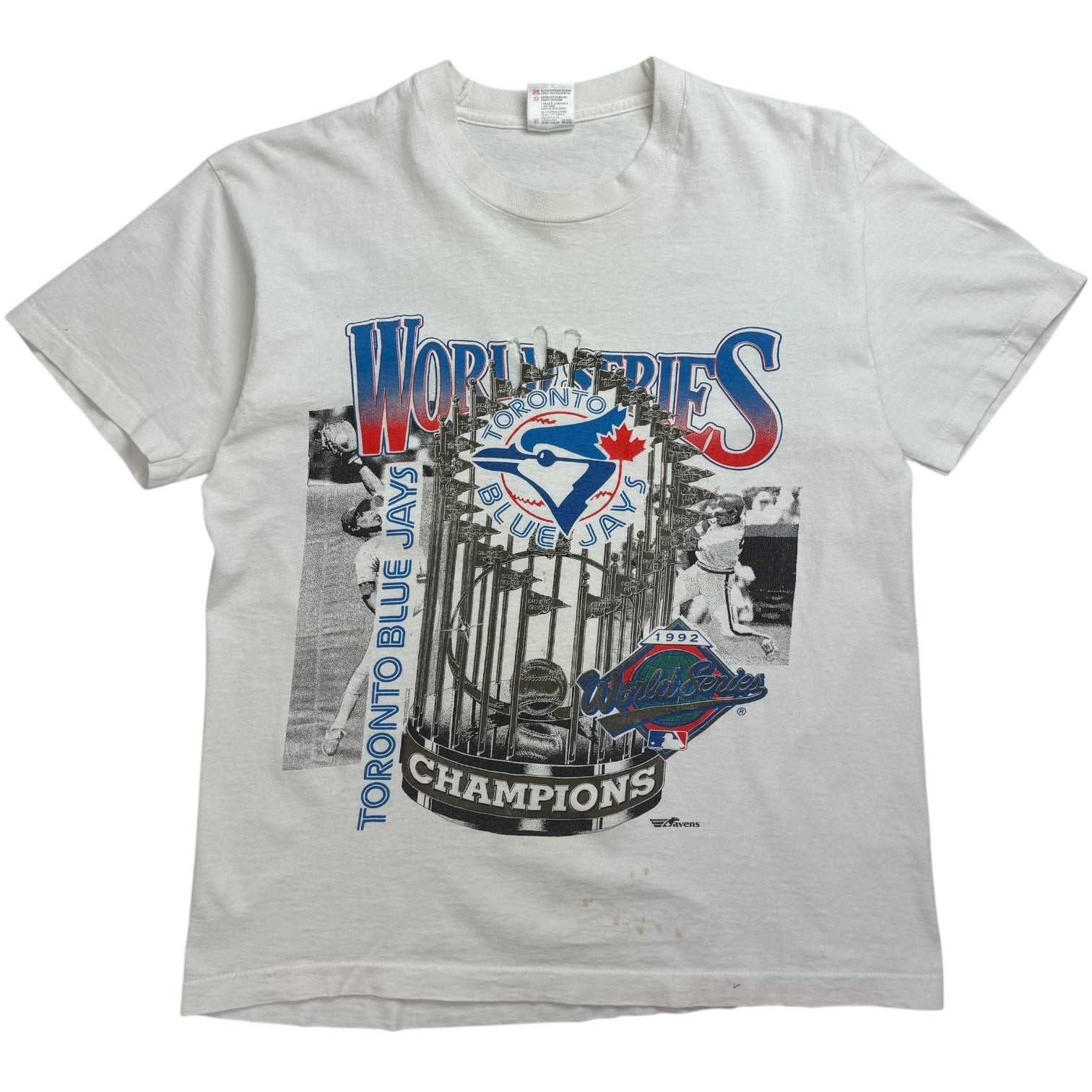 1992 Toronto Blue Jays World Series Champions Tee White