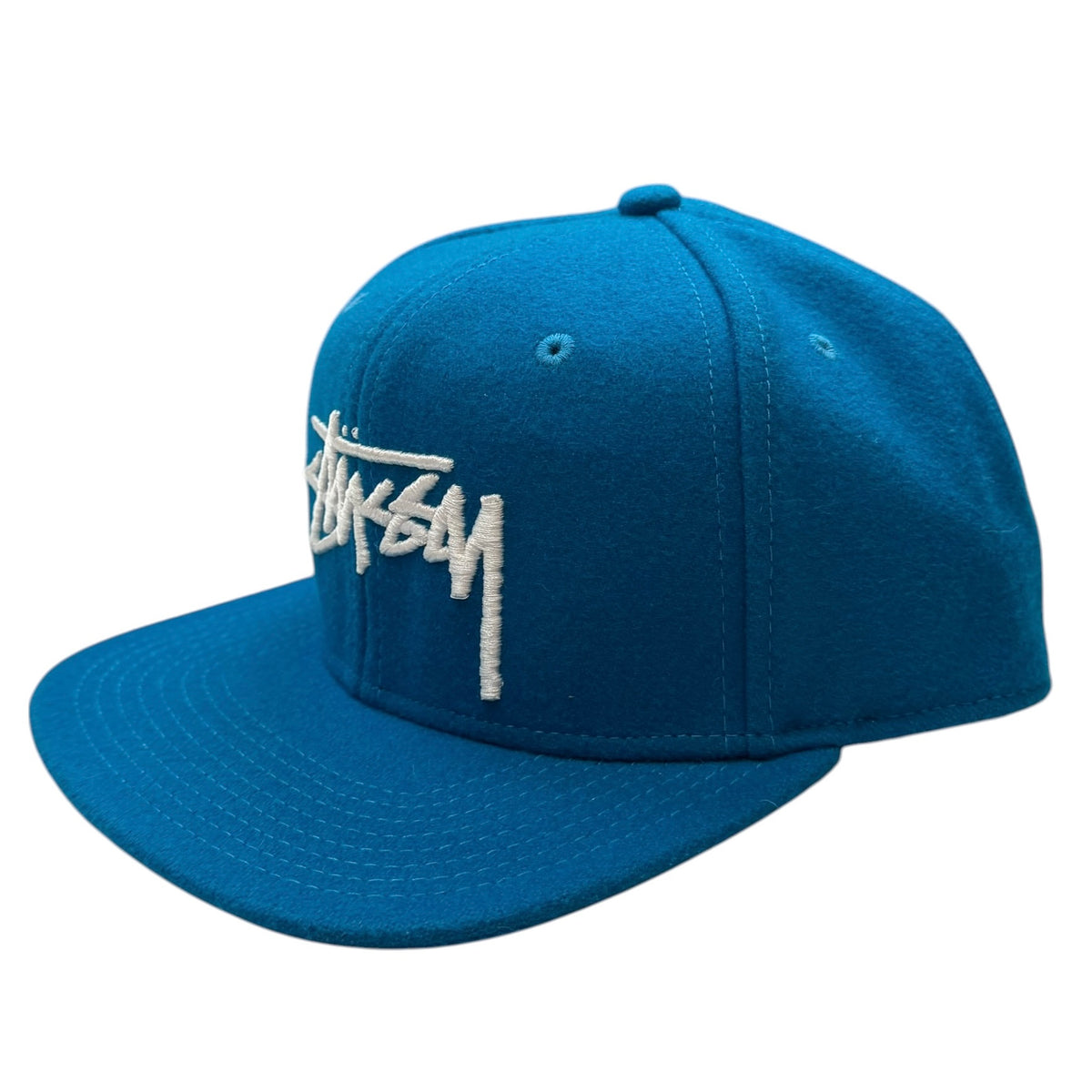 Stussy Wool Snapback Sky Blue