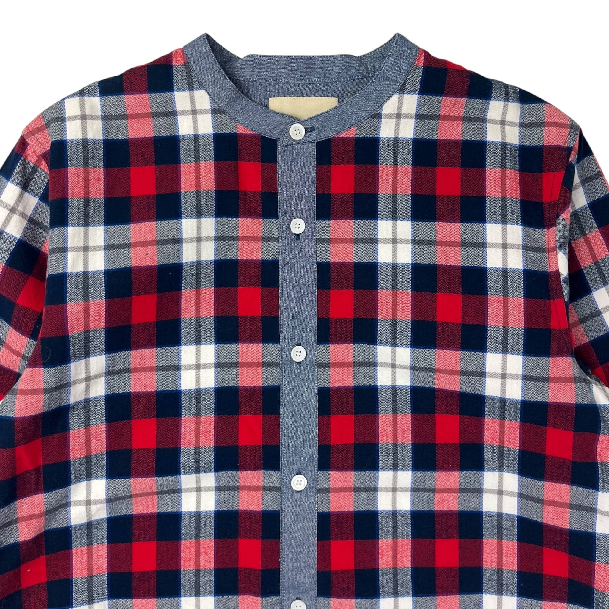 Kith Plaid Button Faux Layered L/S Shirt